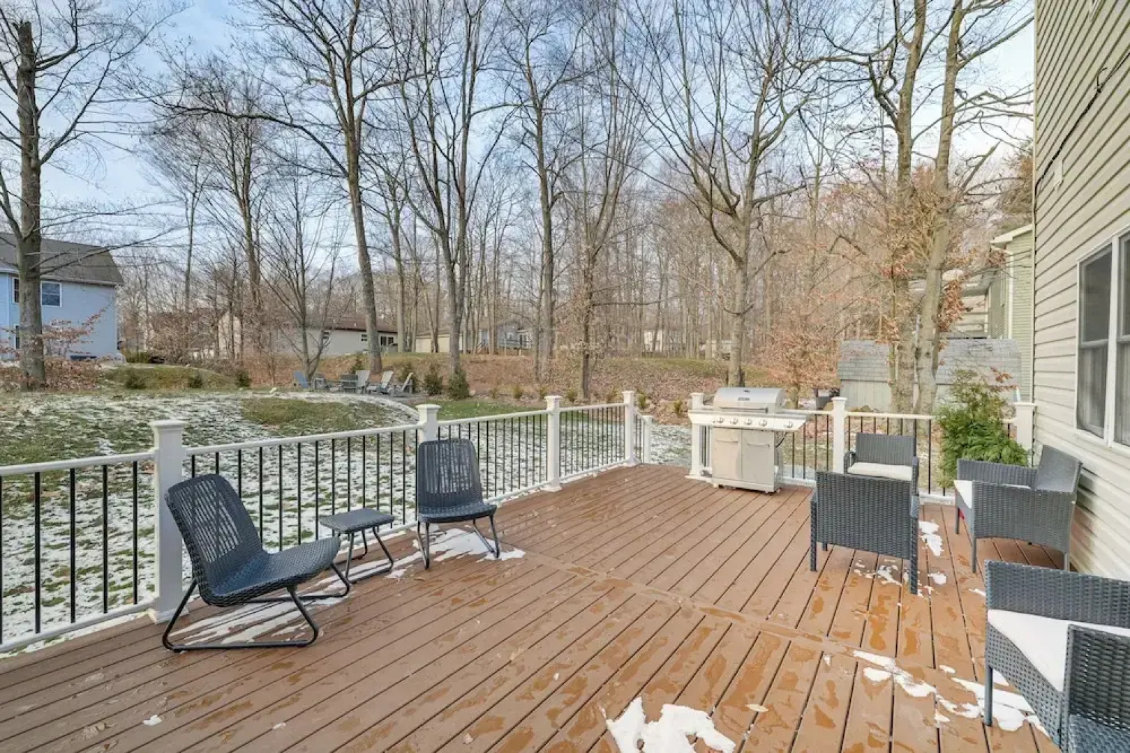 Beach & Lake Access: Family Poconos Home w/ Deck