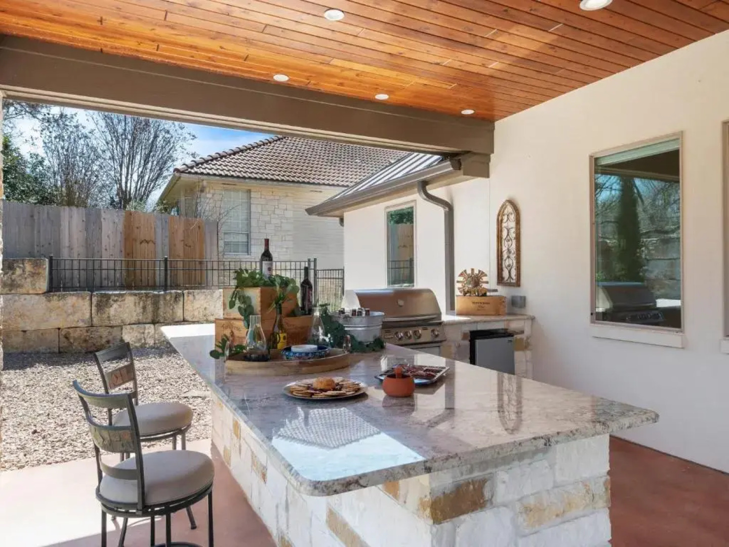 Hill Country Home with Covered Outdoor Patio and Fenced Yard