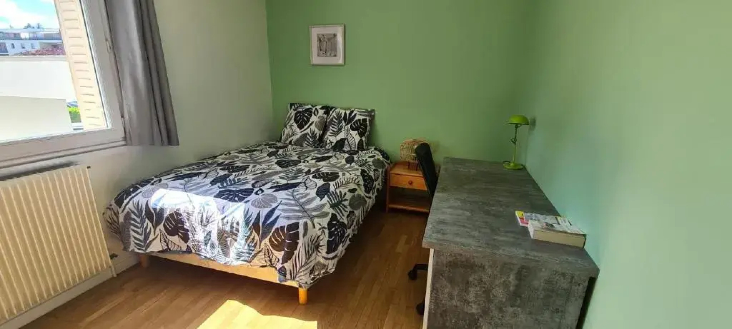 Pom'Verte-près du centre-ville et du lac -parking gratuit