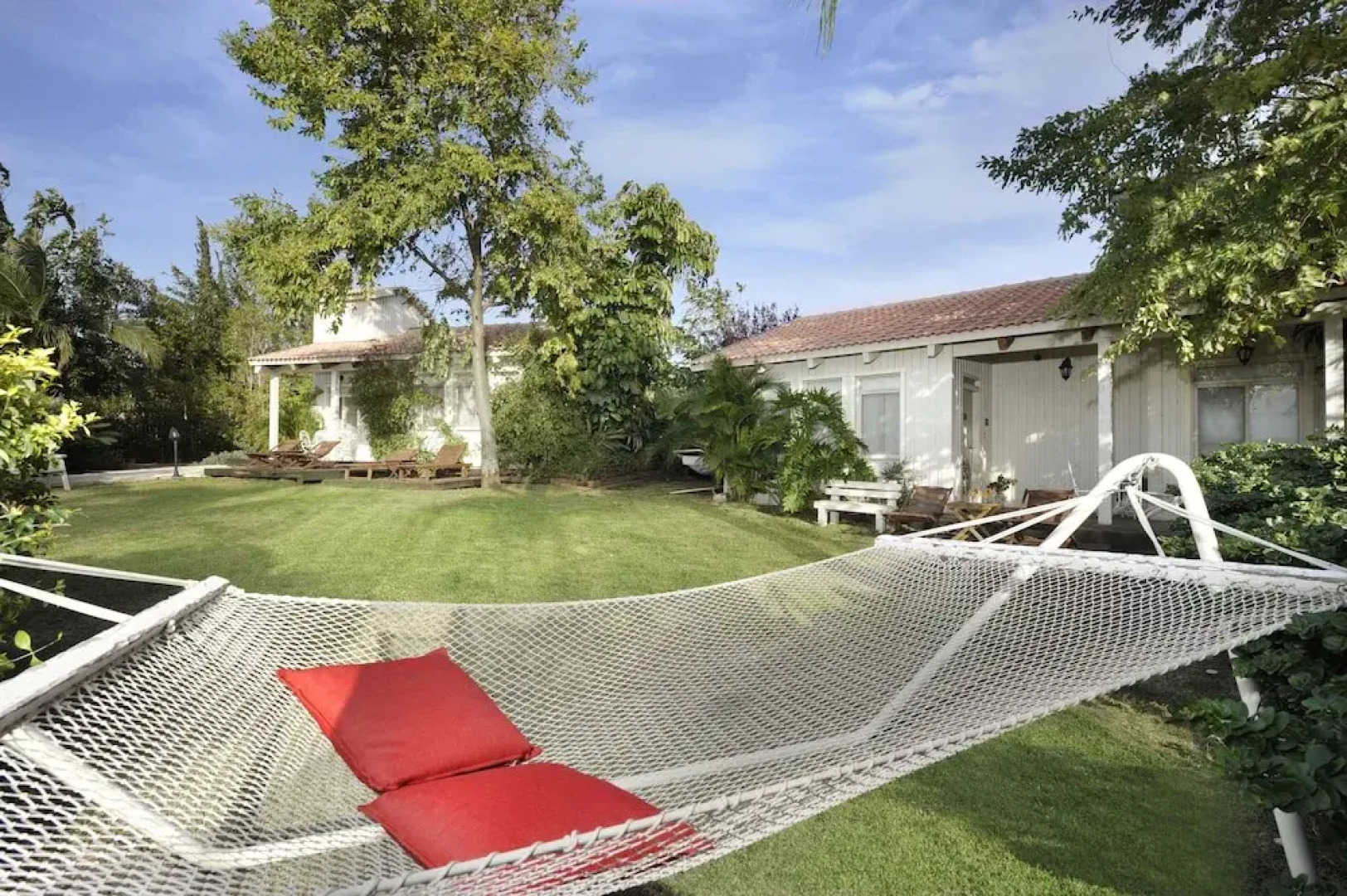 The White Cabins - View