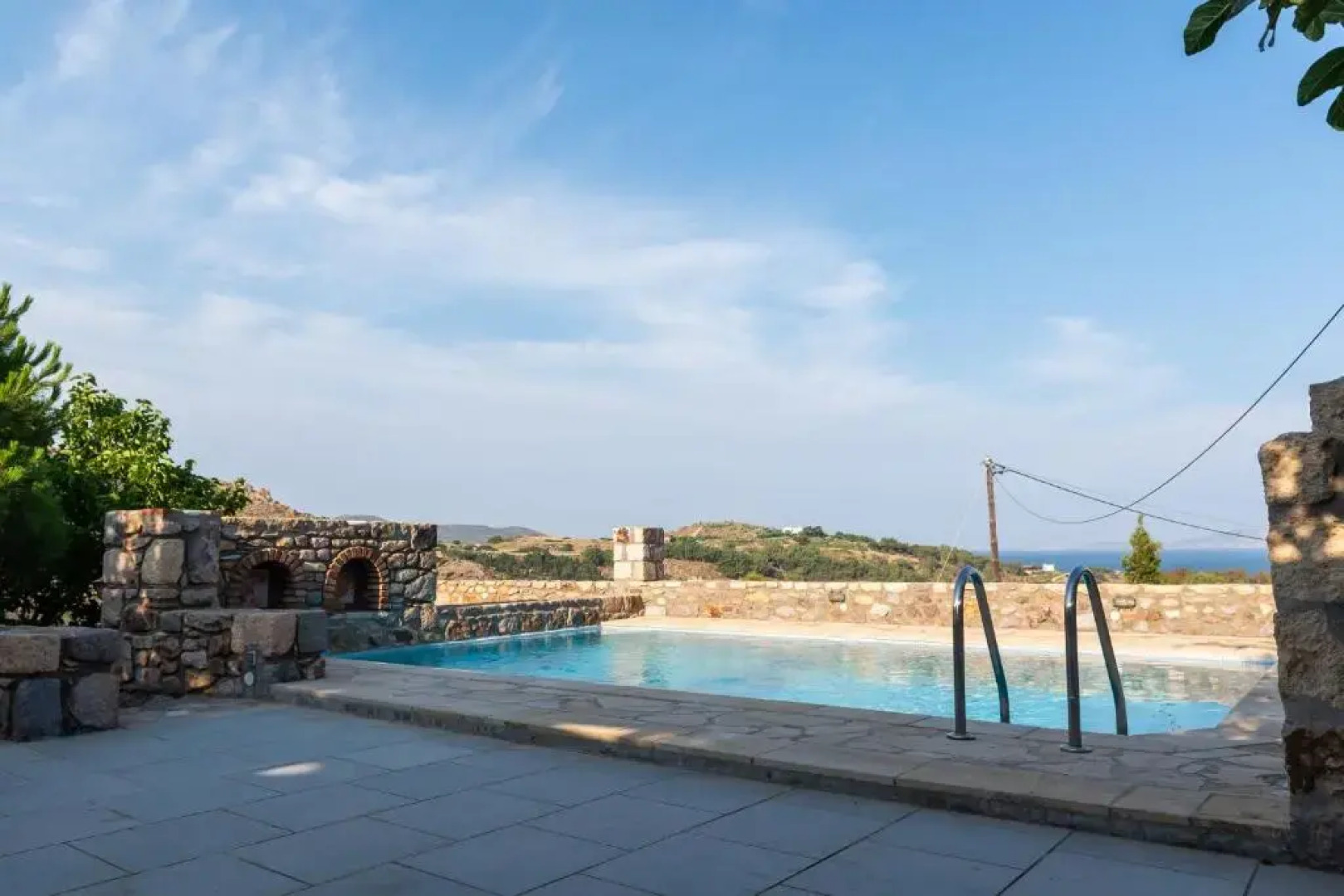 Blue Vista Patmos pool studio