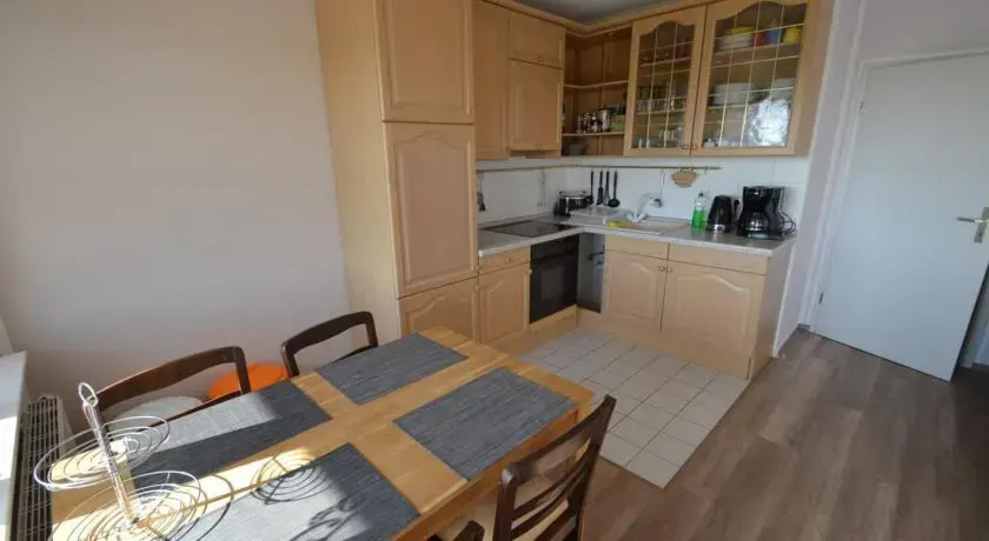 Apartment Wohnen am Wasser mit Boot