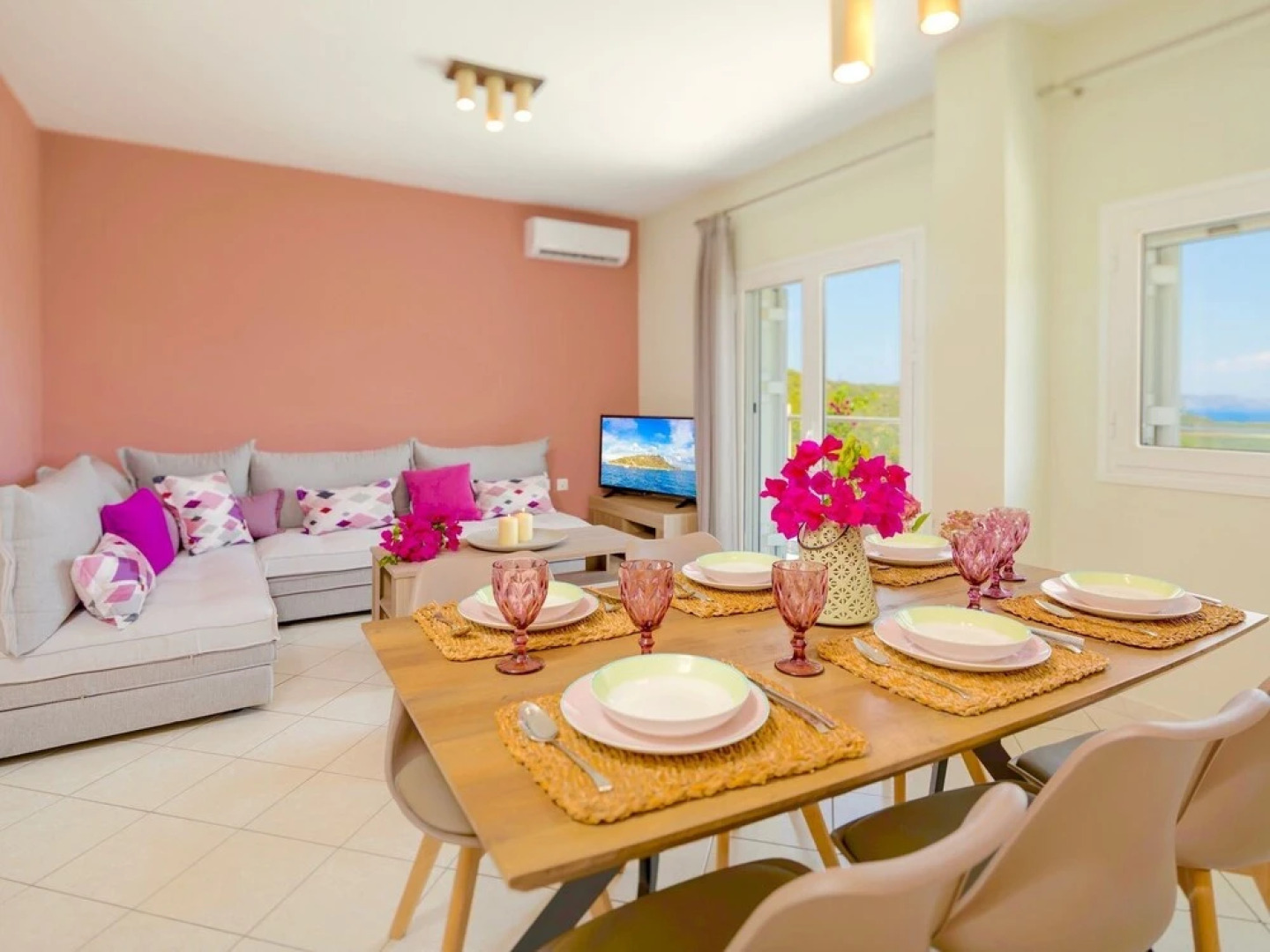 Beautiful Luxury Villa, Private Pool, Panoramic View on Ionian Sea, Zakynthos