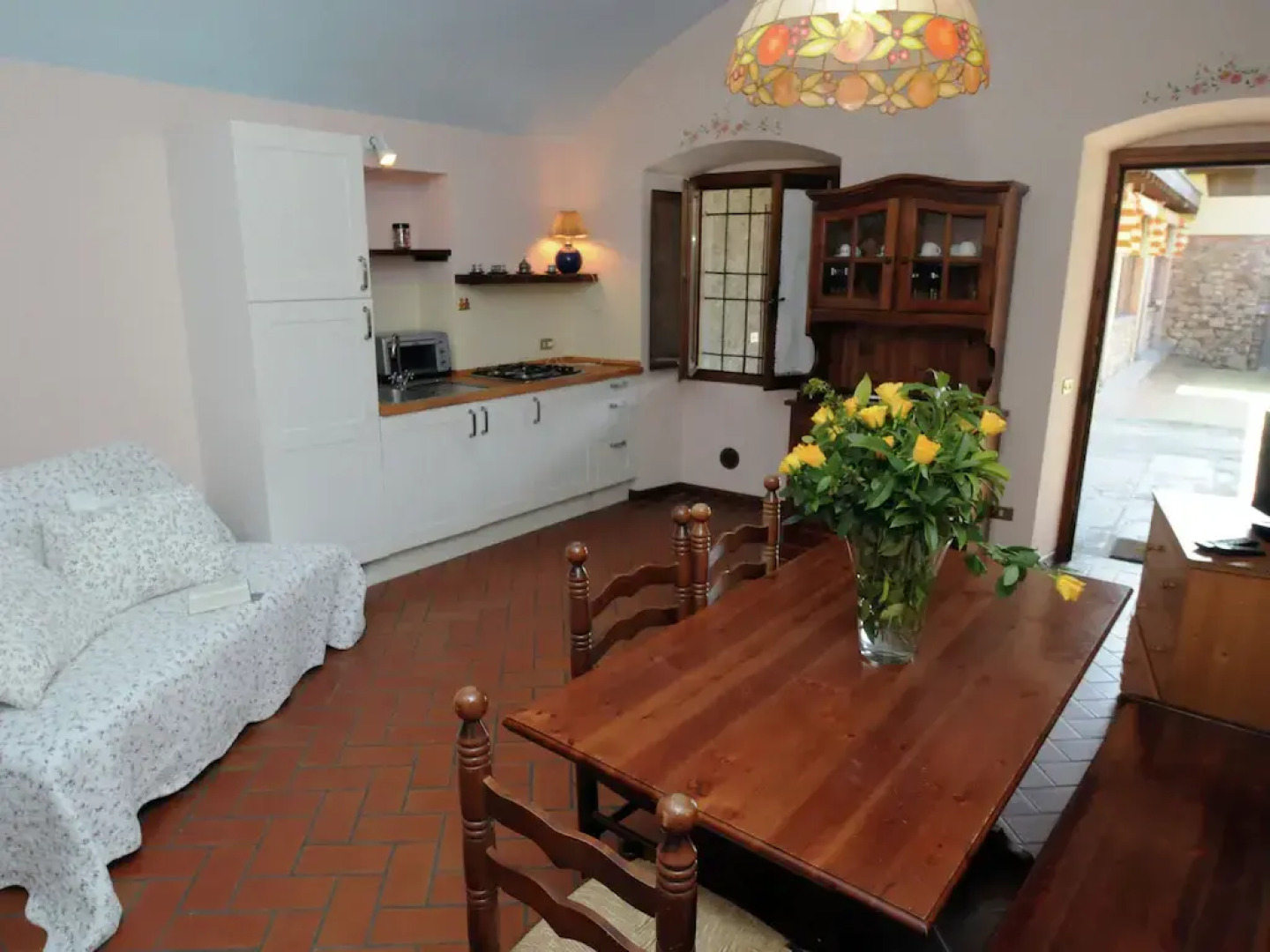 Apartment in the Franciacorta, with covered terrace and shared swimming pool