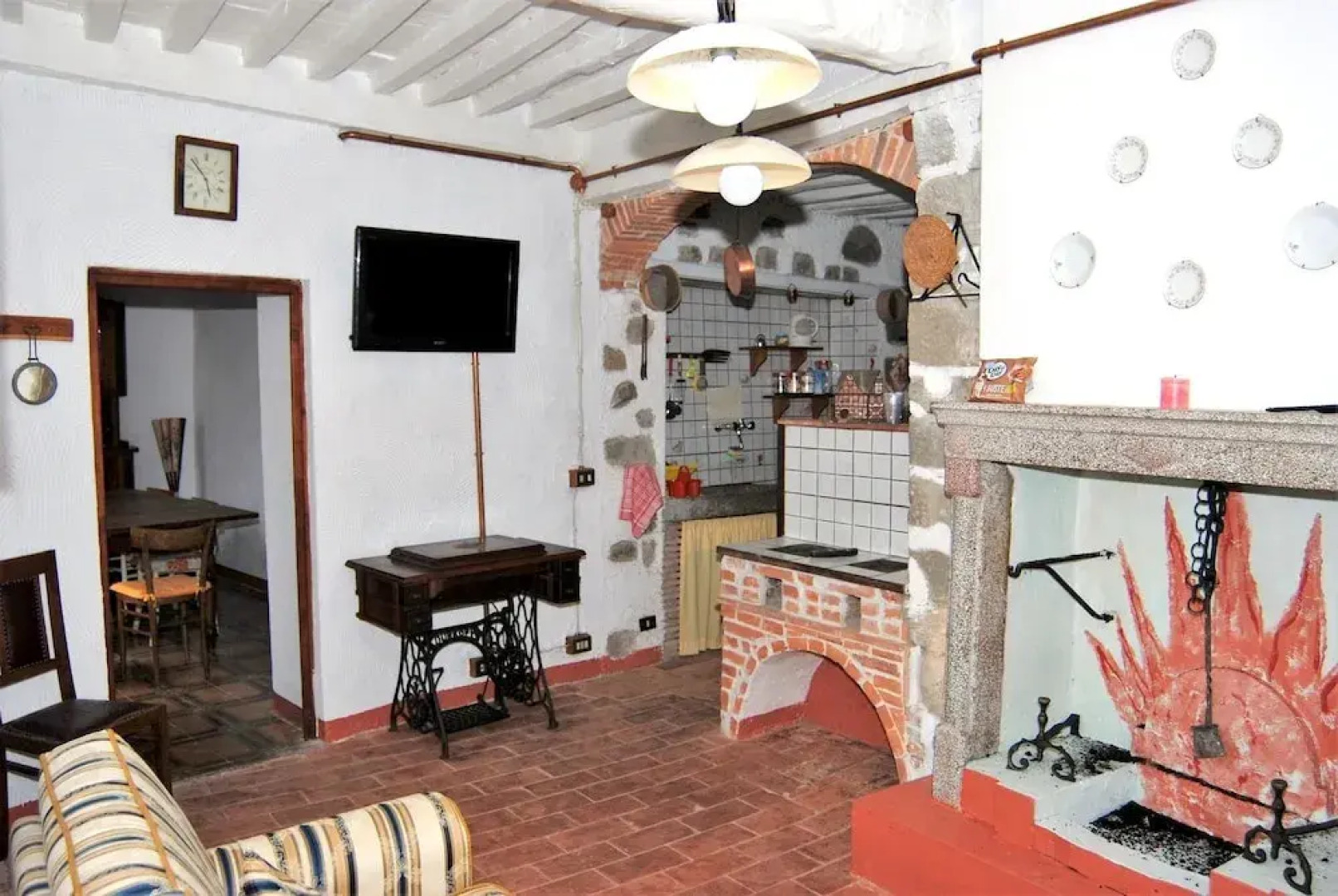 House With 4 Bedrooms in Granaiola, With Wonderful Mountain View and Furnished Terrace - 38 km From the Slopes