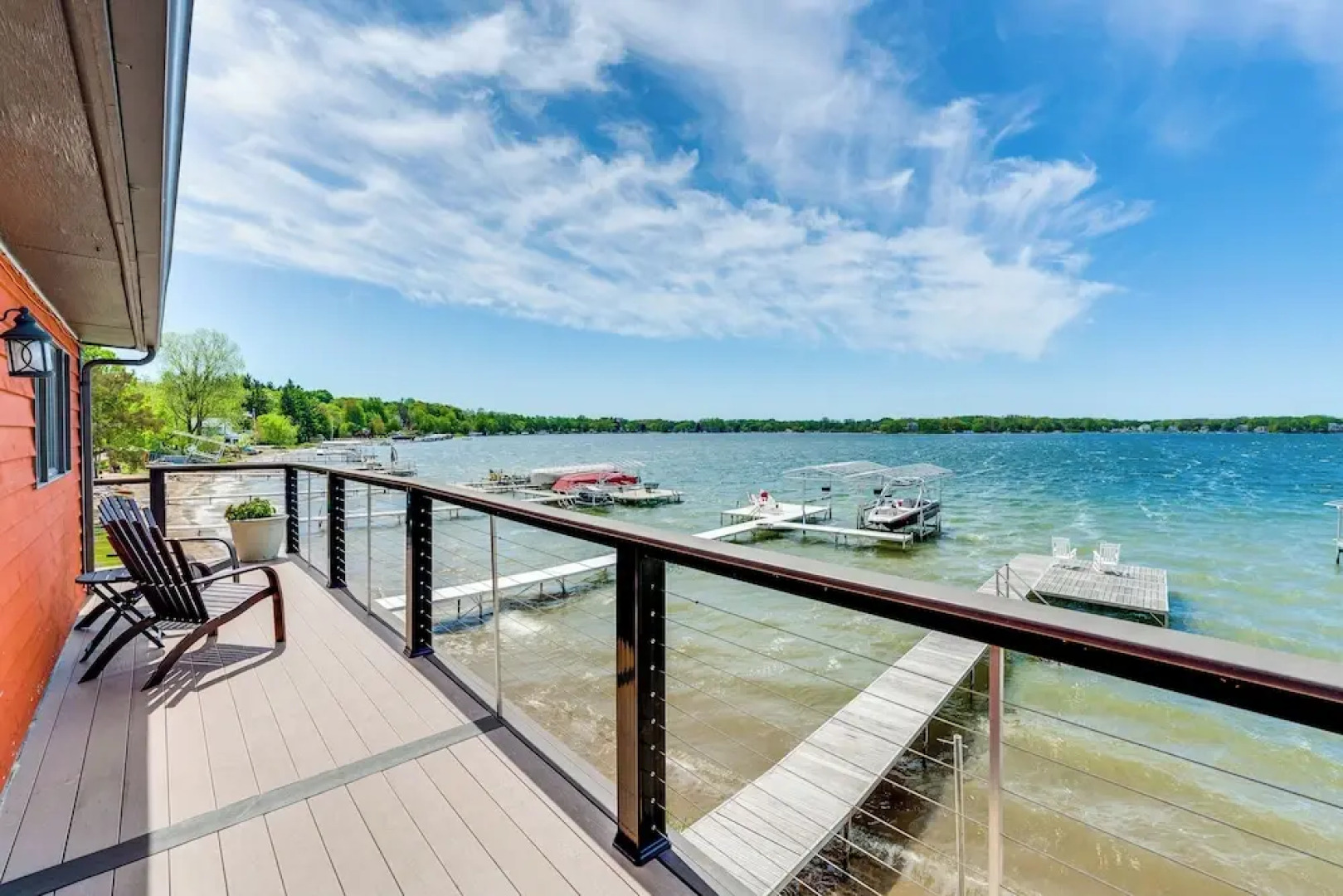 Steps to Powers Lake: Wisconsin Family Home