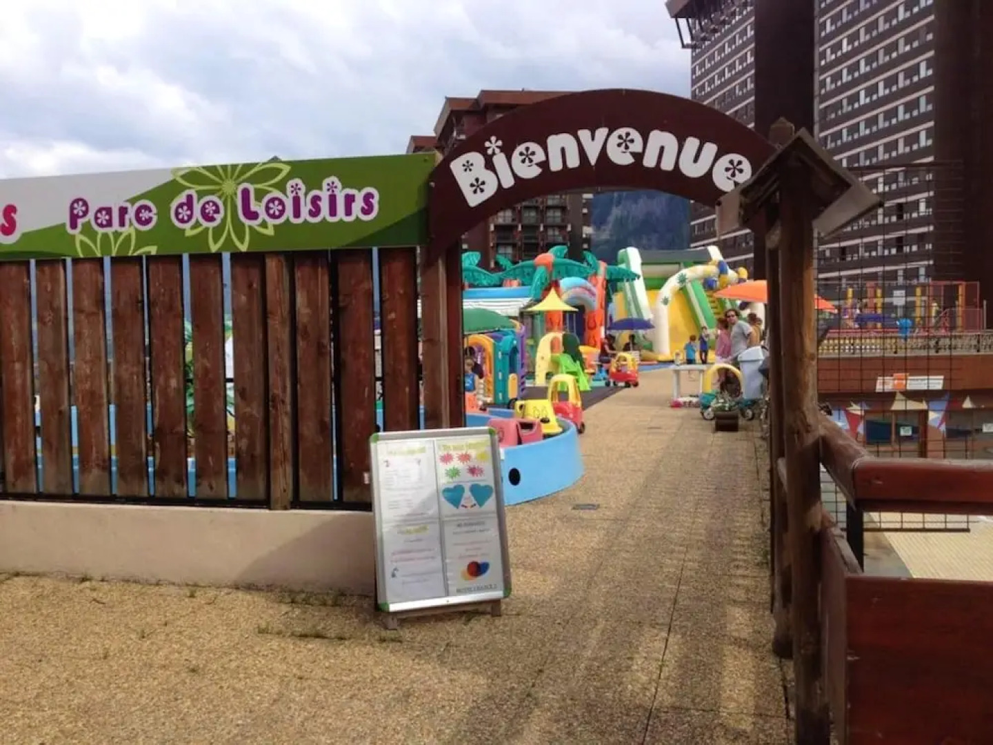 Studio In Villarembert With Wonderful Mountain View And Furnished Balcony 200 M From The Slopes