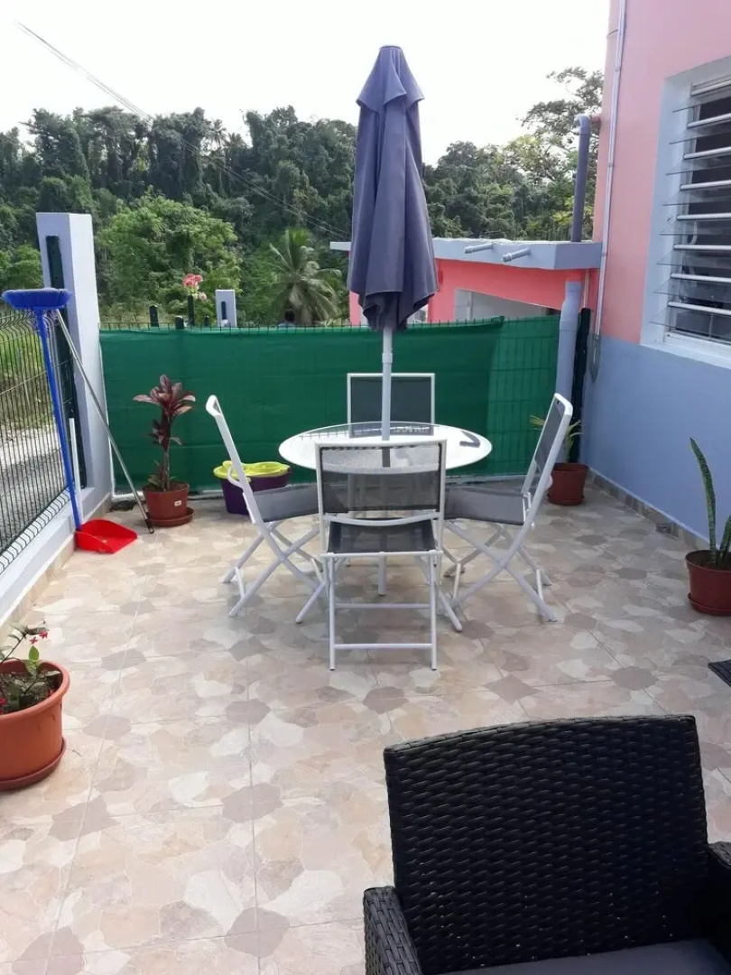 House with One Bedroom in Petit-Bourg, with Wonderful City View, Furnished Terrace And Wifi - 27 Km From the Beach