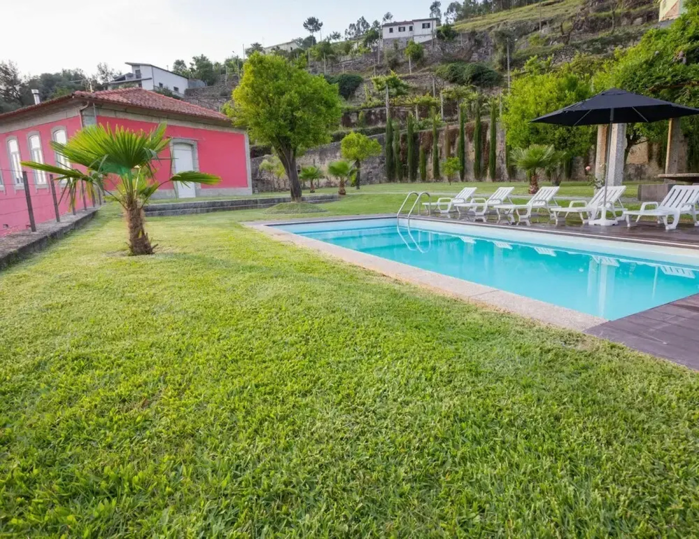 Villa with 3 bedrooms in Sobradelo da Goma with wonderful mountain view private pool enclosed garden 60 km from the beach