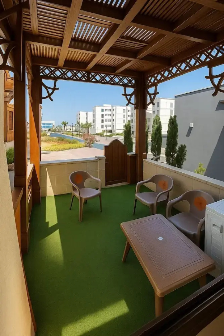 Elegant Sea View Chalet With Private Balcony