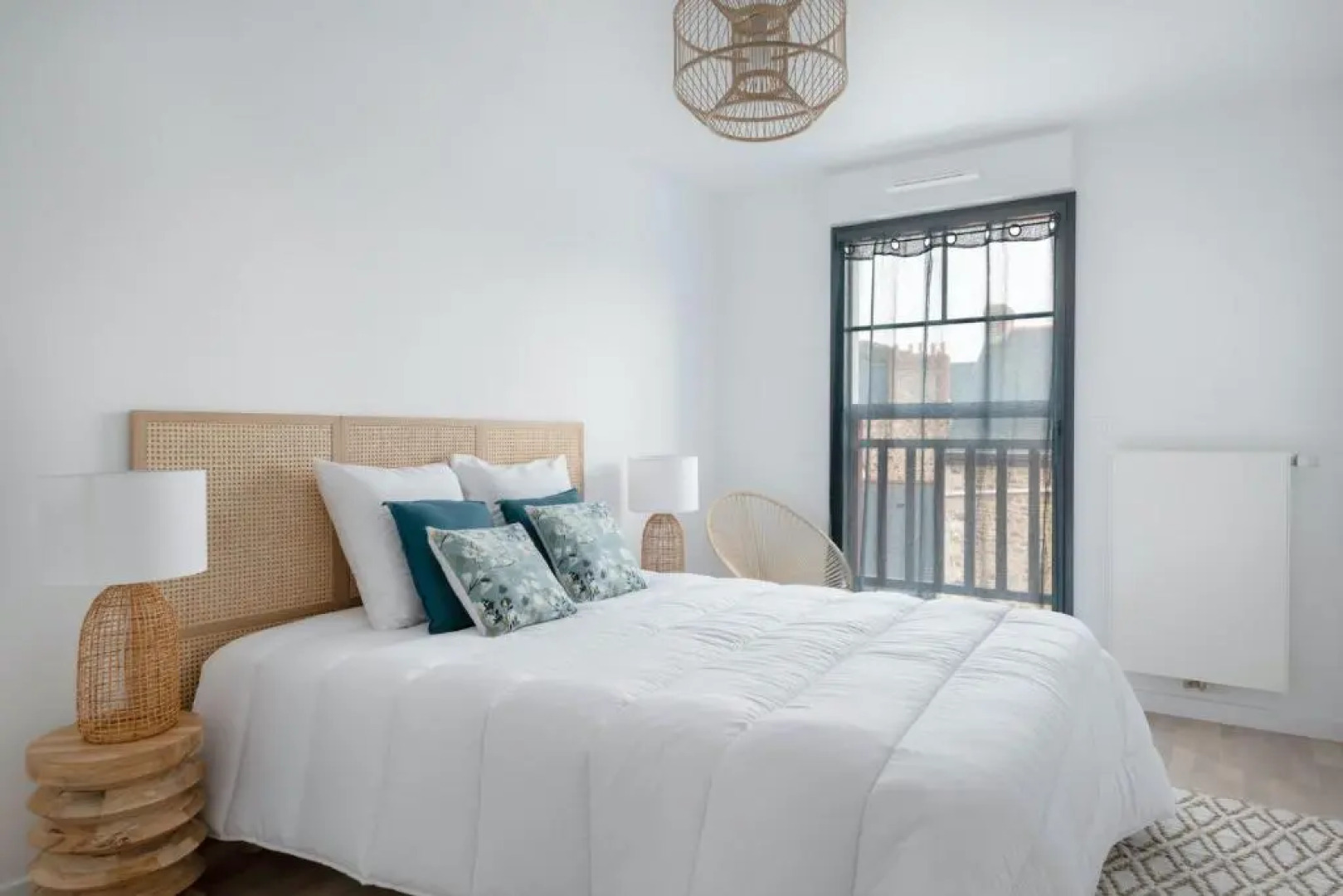 Dans une residence de style balneaire en Bretagne