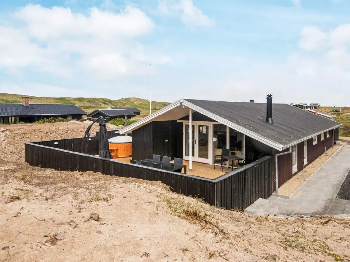 Spacious Holiday Home With Sauna in Hvide Sande