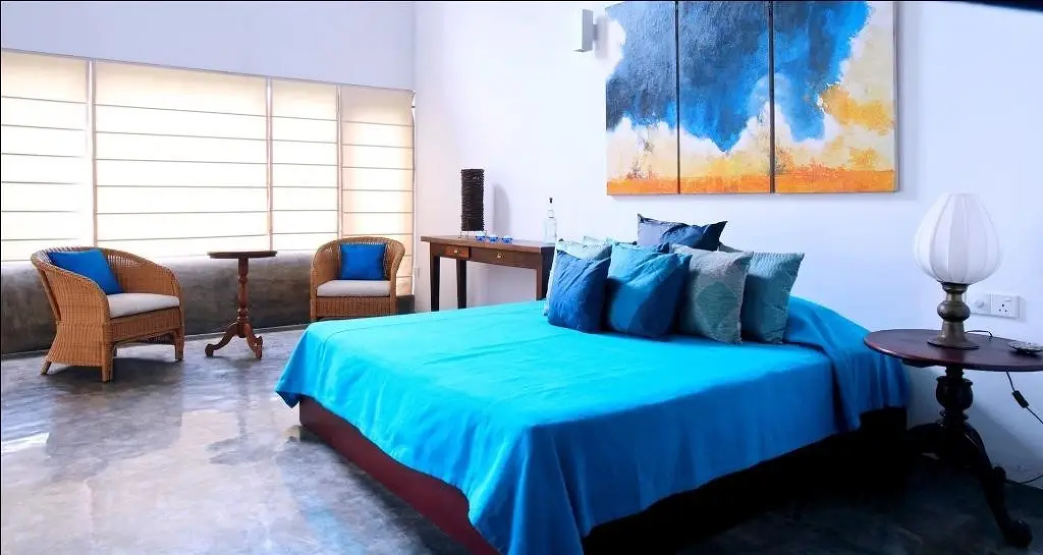 Saffron & Blue - an elite haven