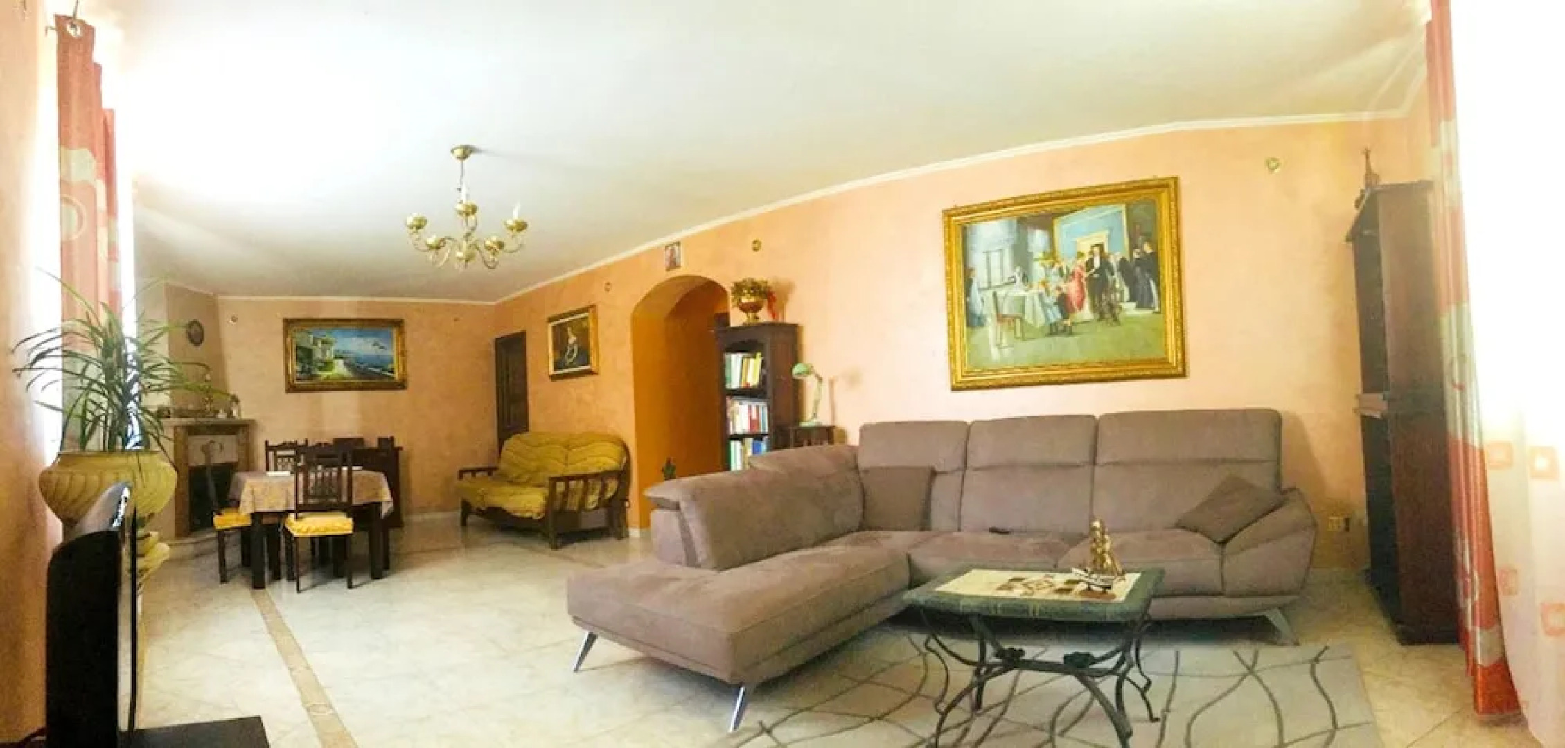 House With 3 Bedrooms in Padula, With Wonderful Mountain View, Furnished Garden and Wifi Near the Beach