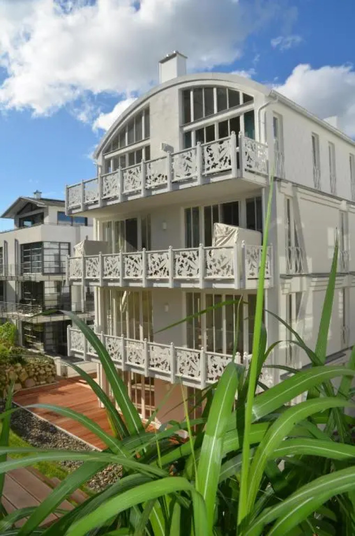 Villa "Johanna" F593 - Appt 13 mit Kamin und zwei Balkonen