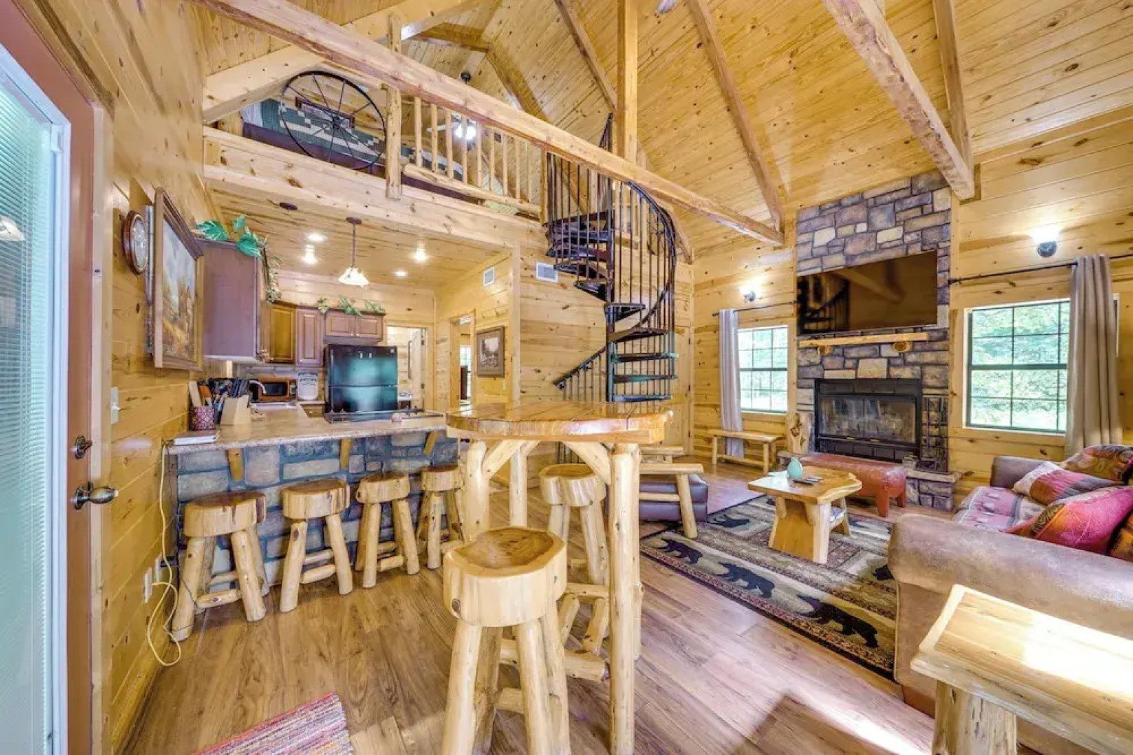 4 Mi to Broken Bow Lake: 'wee Bear Cabin' Getaway!