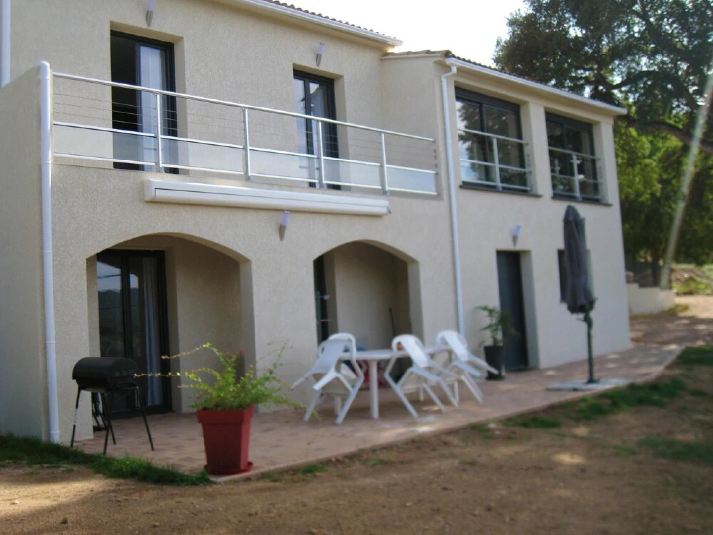 Apartment With 2 Bedrooms in Cuttoli-corticchiato, With Wonderful Mountain View, Furnished Garden and Wifi - 12 km From the Beach