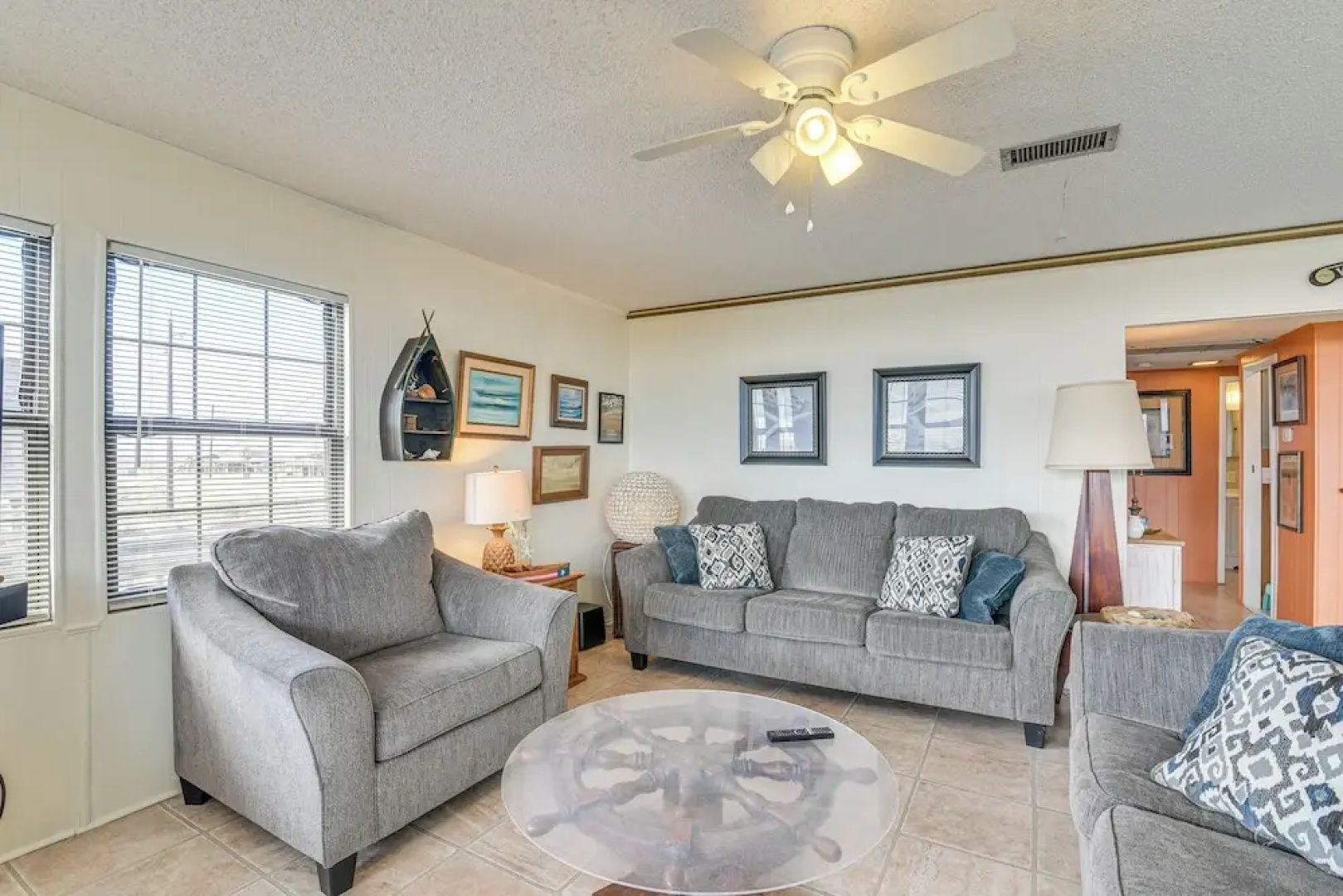 Gulf Coast Views: Waterfront Surfside Beach Home!