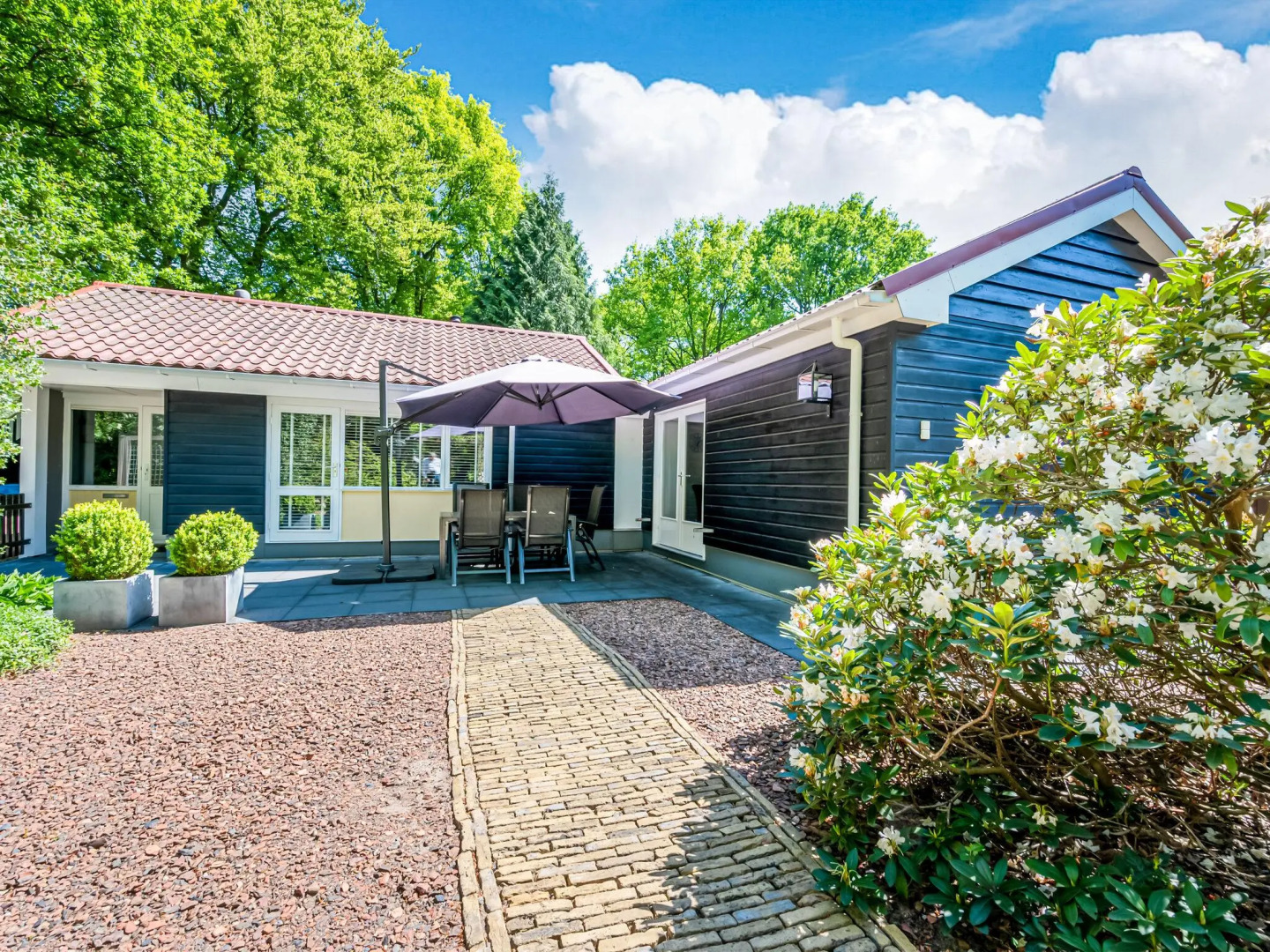 Serene Holiday Home in Ermelo with Large Furnished Garden