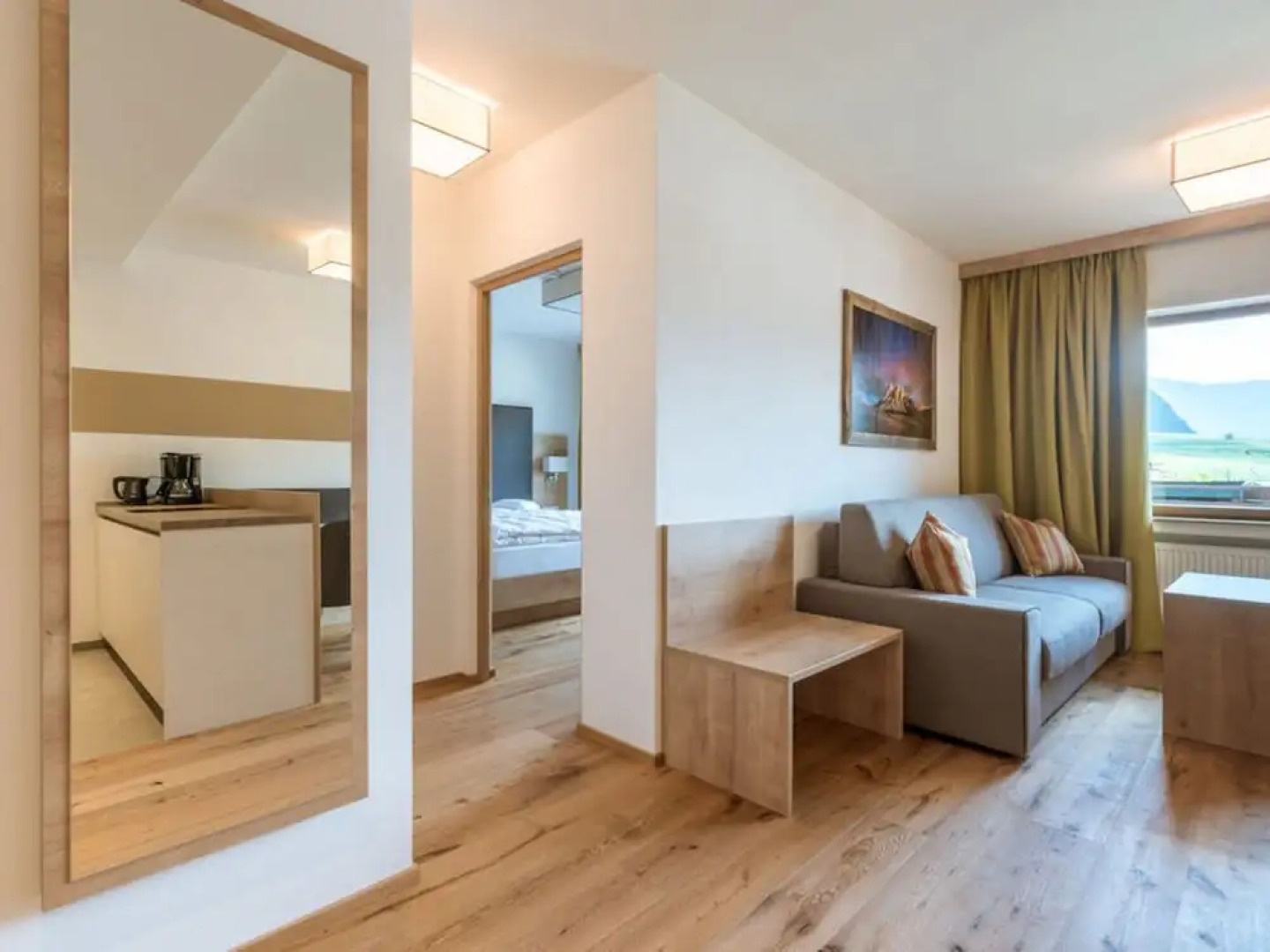 in het Aparthotel Panorama