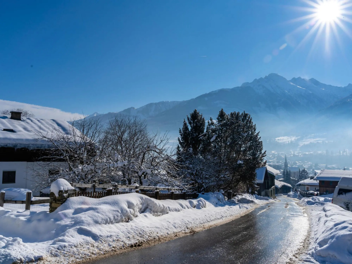 Apartment in Niedernsill With Garden Views