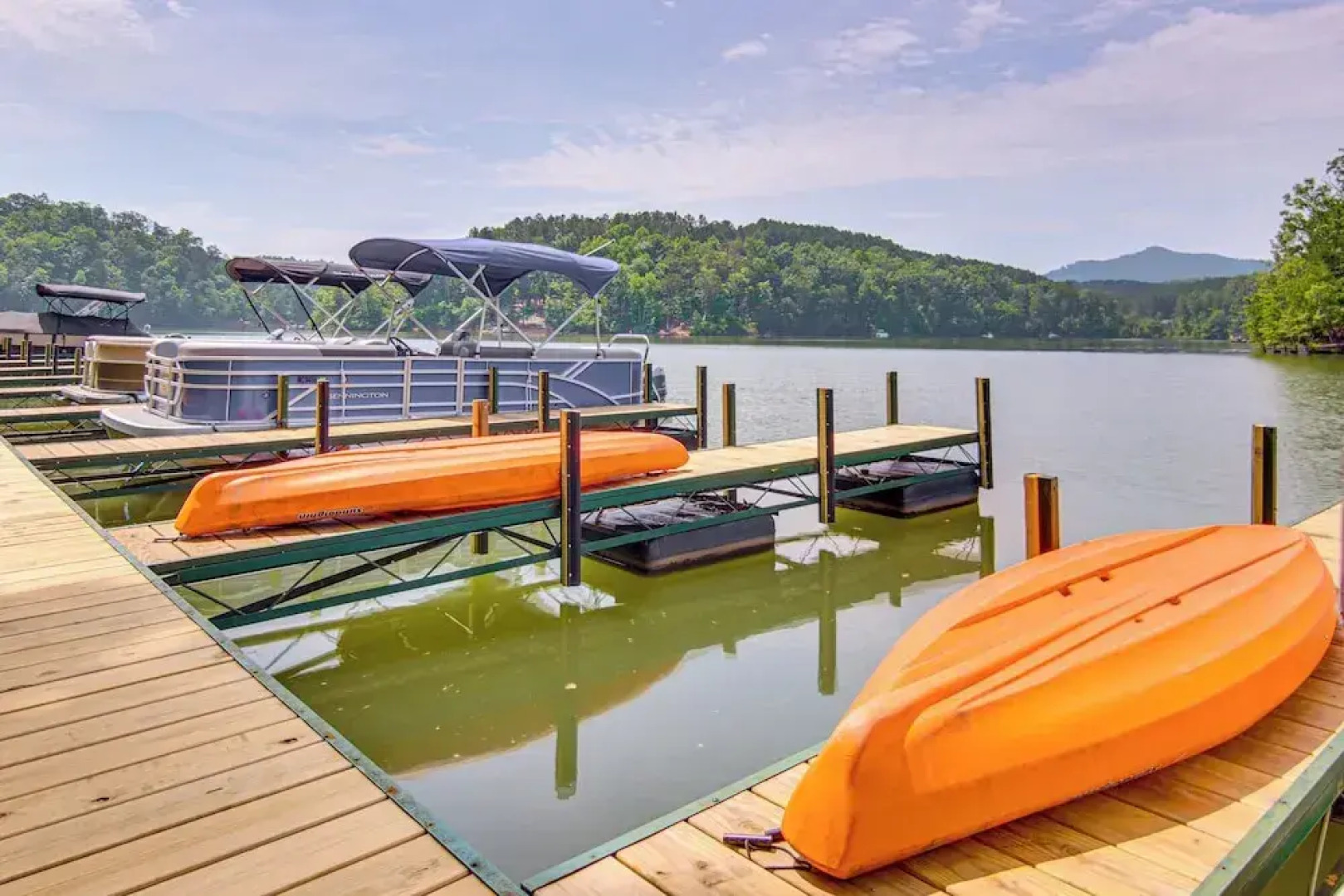 11 Mi to State Park: Home w/ Dock in Mill Spring!