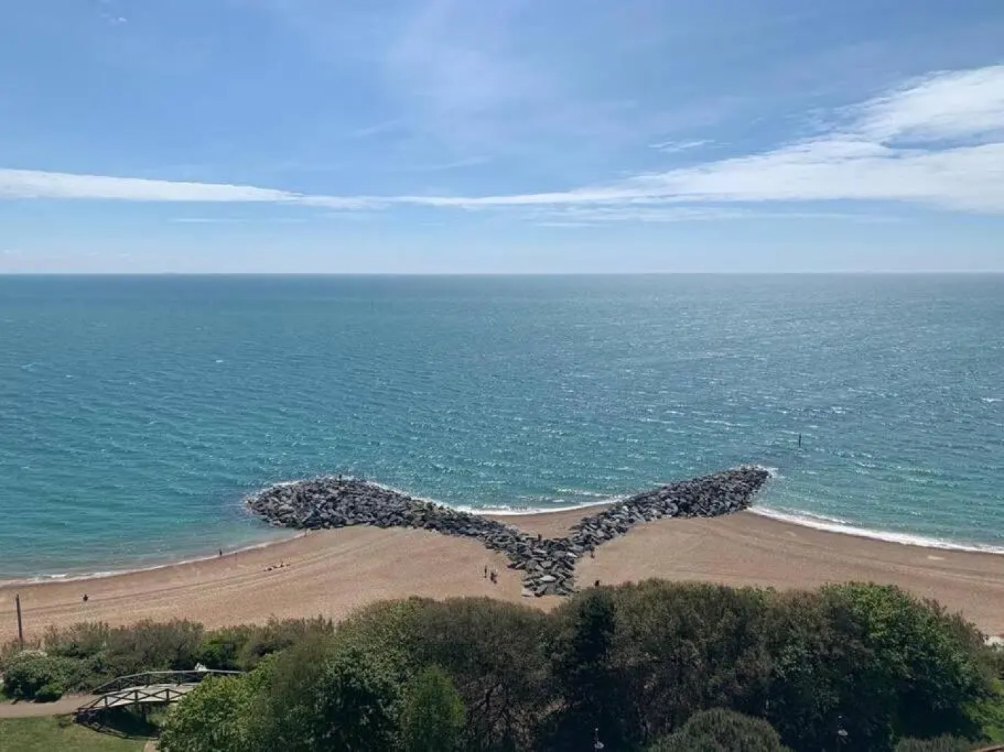 Beautifully appointed, period seaside apartment