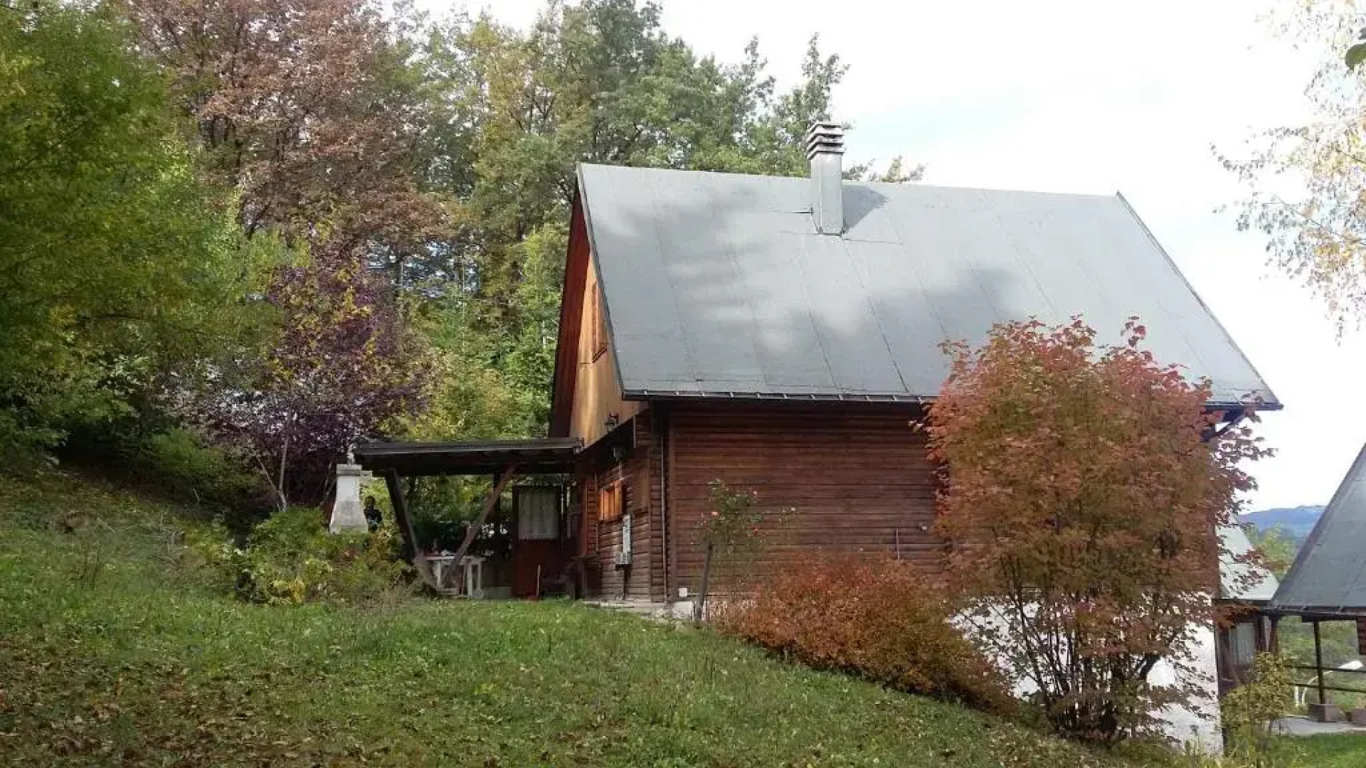 Uno chalet nel bosco