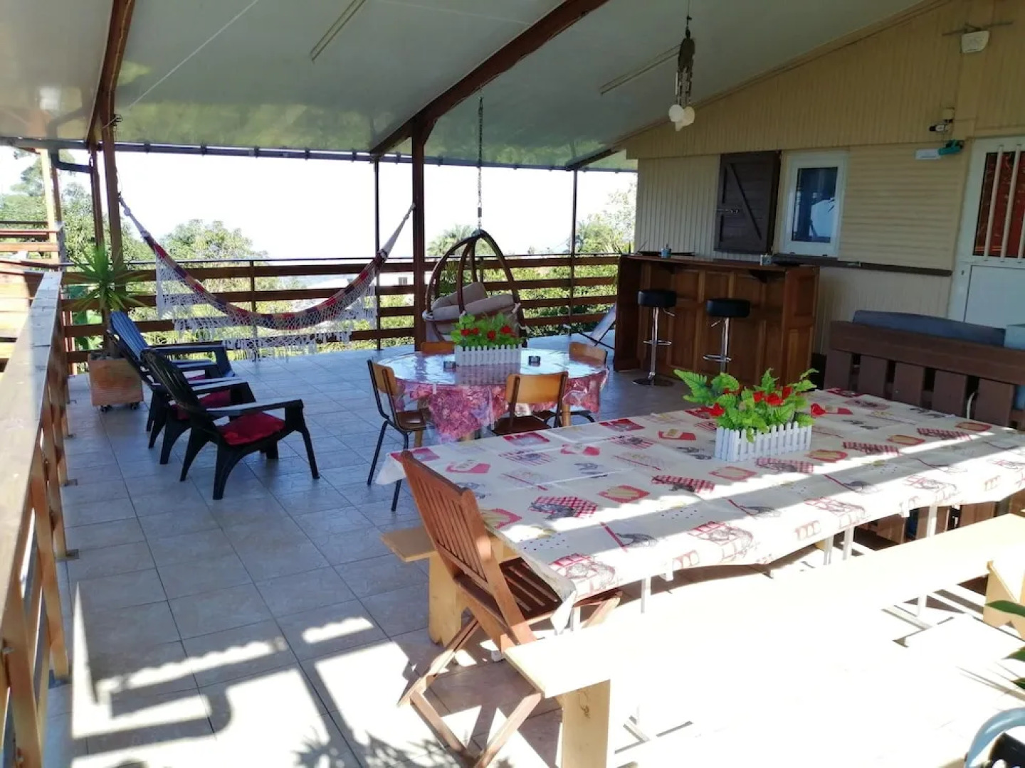 House With 3 Bedrooms in Le Tampon, With Wonderful sea View, Enclosed