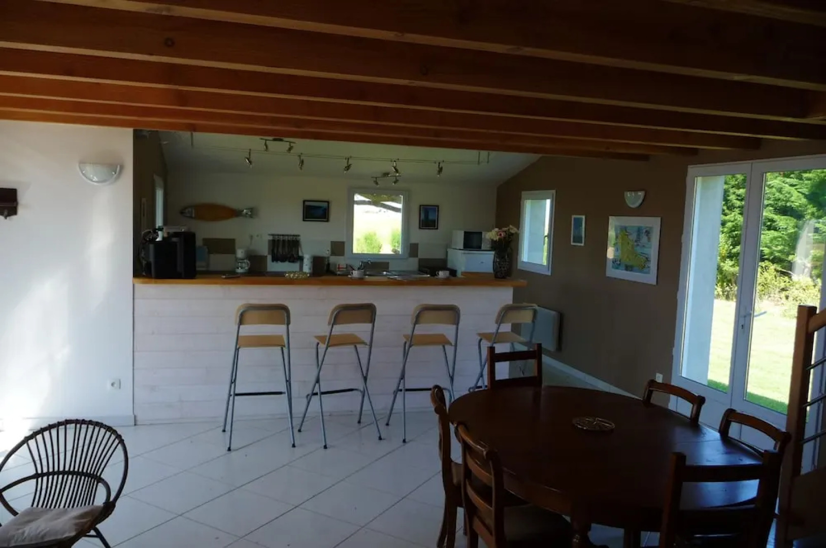 House With 3 Bedrooms in Sauzon, With Furnished Garden and Wifi - 2 km