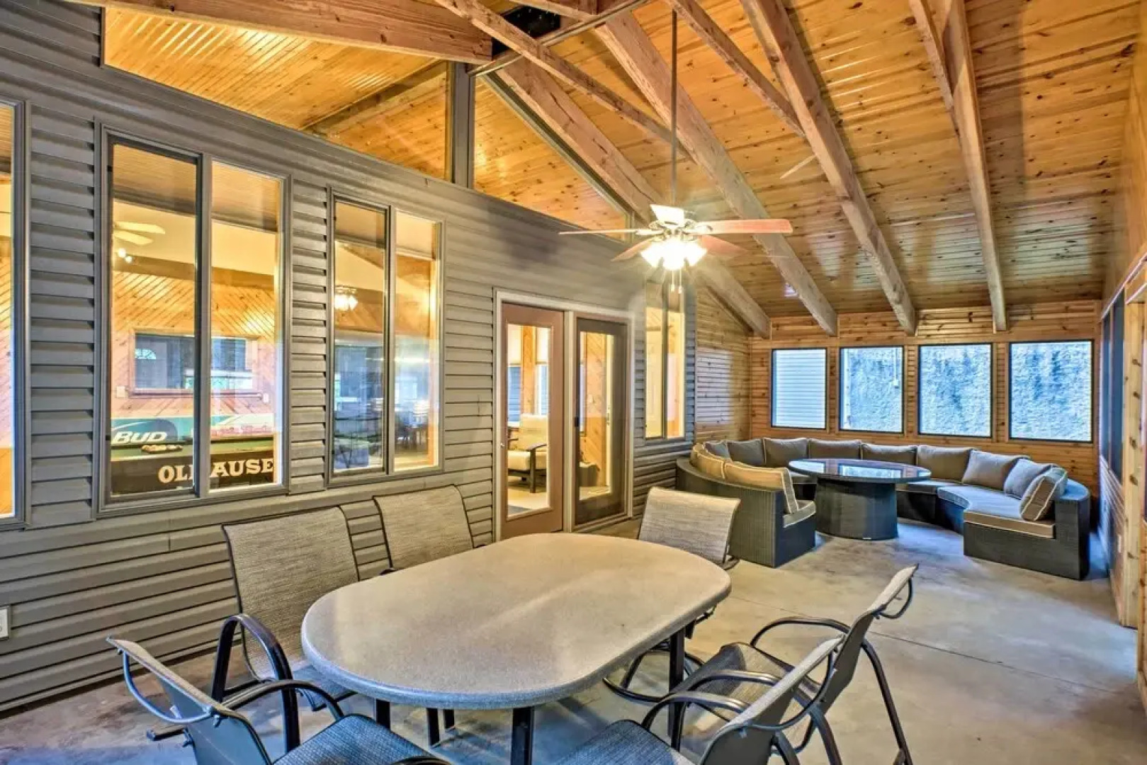 Boat Dock, Game Room: Lakefront Sunrise Beach Home