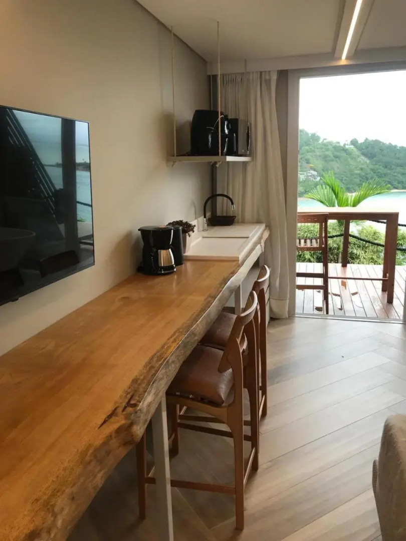 Studio vista do mar