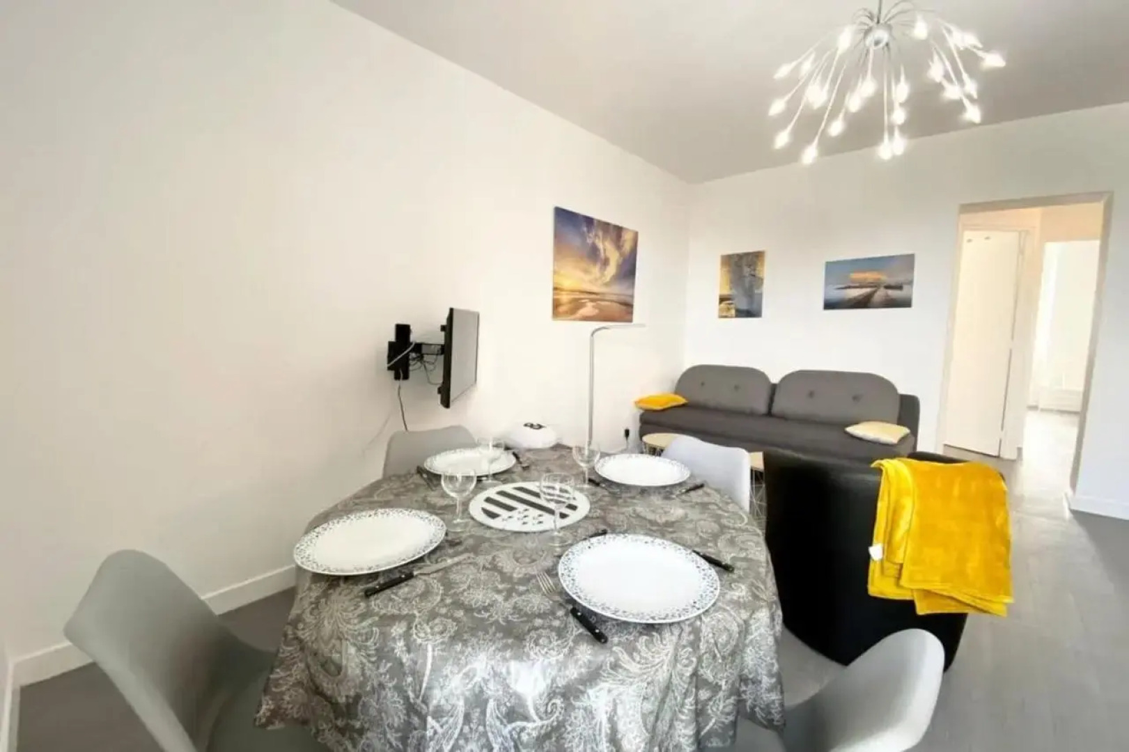 T2 Hyper cosy – Plage et port à pieds