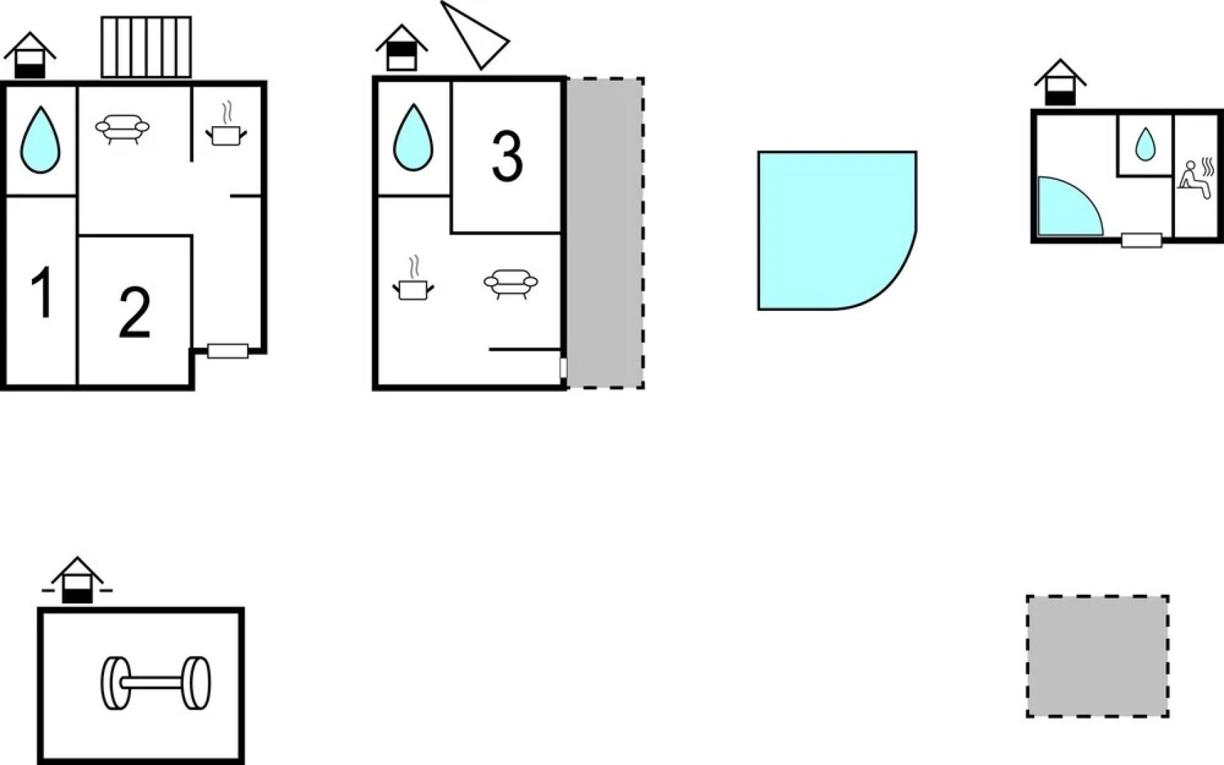 Amazing Home in Gabonjin With Sauna, Wifi and 3 Bedrooms