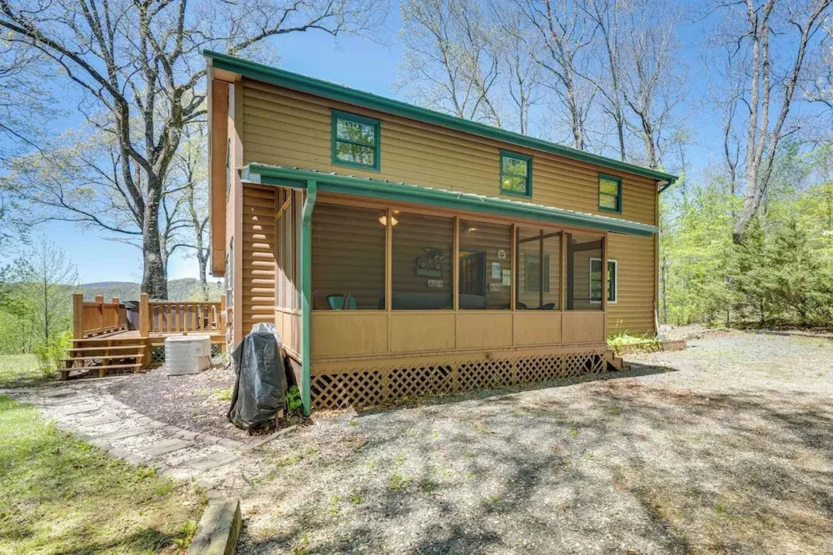 Rustic Topton Cabin w/ Game Room & Private Hot Tub
