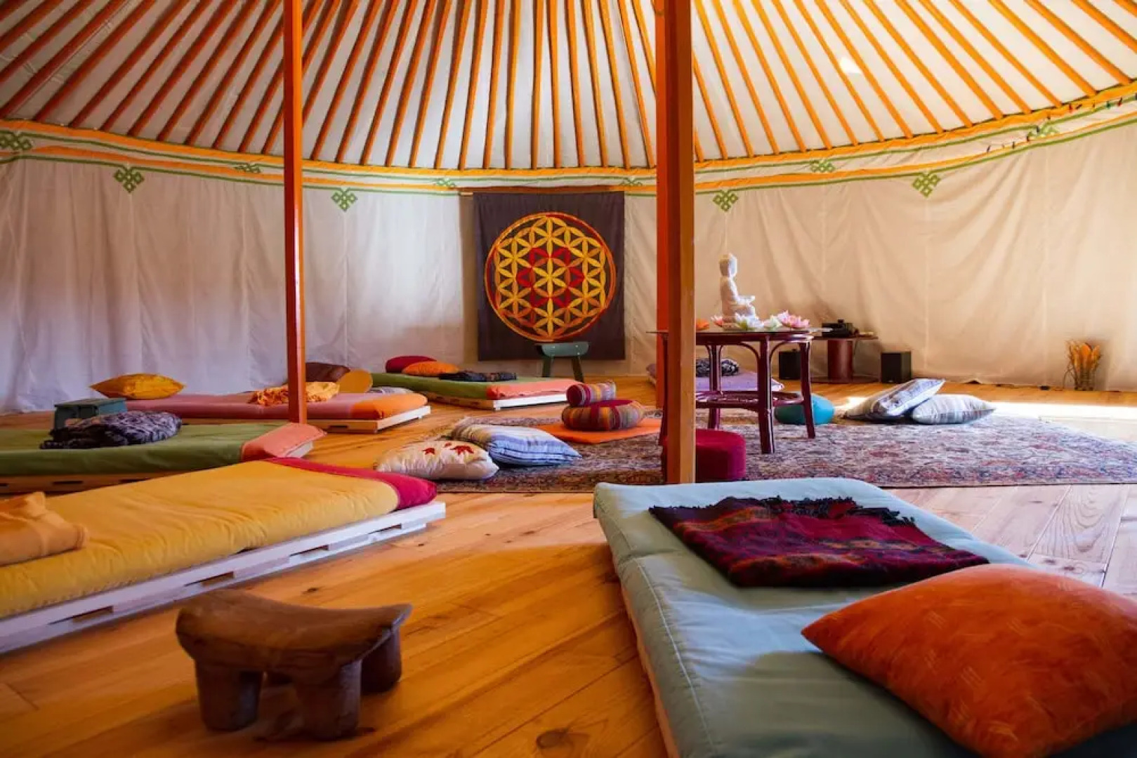 Yourtes - La Ferme de la Source