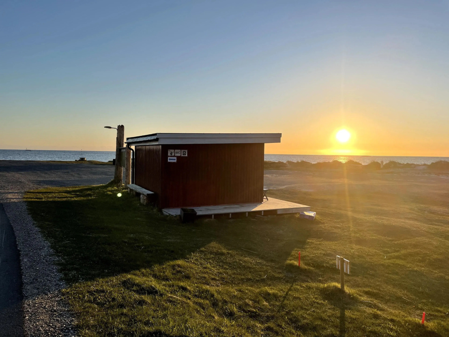 Midnattsol rom og hytter