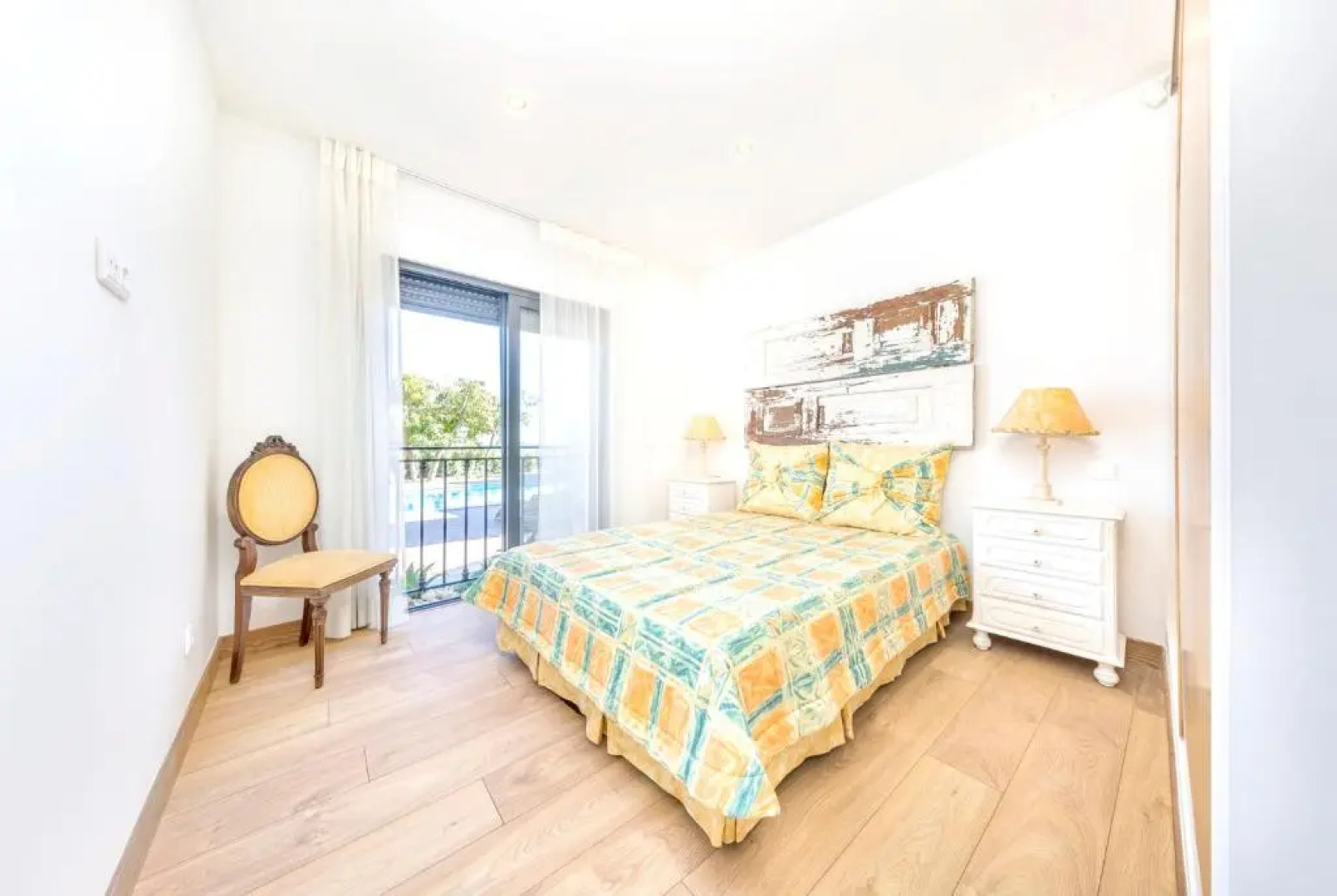 Villa with 3 bedrooms in Quelfes with wonderful sea view shared pool enclosed garden 4 km from the beach