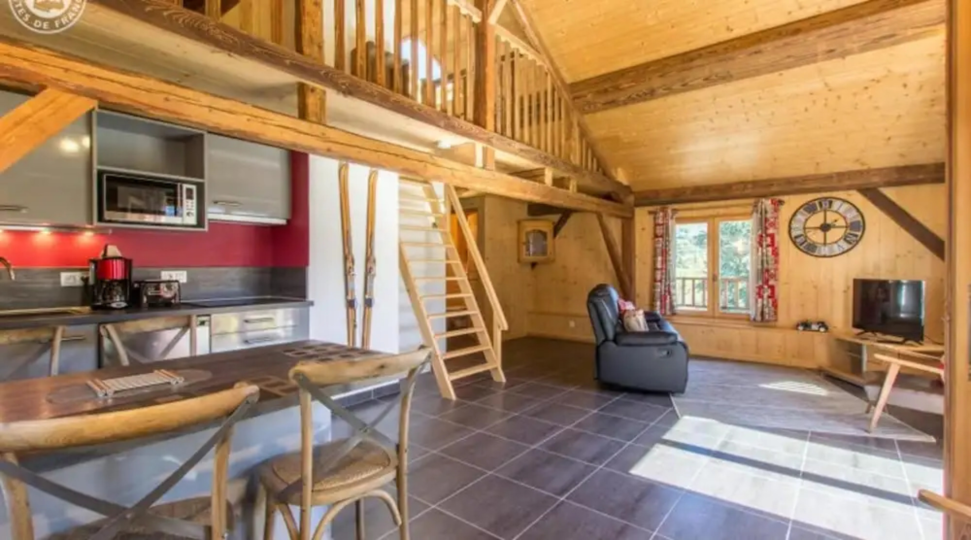 Apartment with One Bedroom in Taninges, with Wonderful Mountain View, Furnished Balcony And Wifi - 7 Km From the Slopes