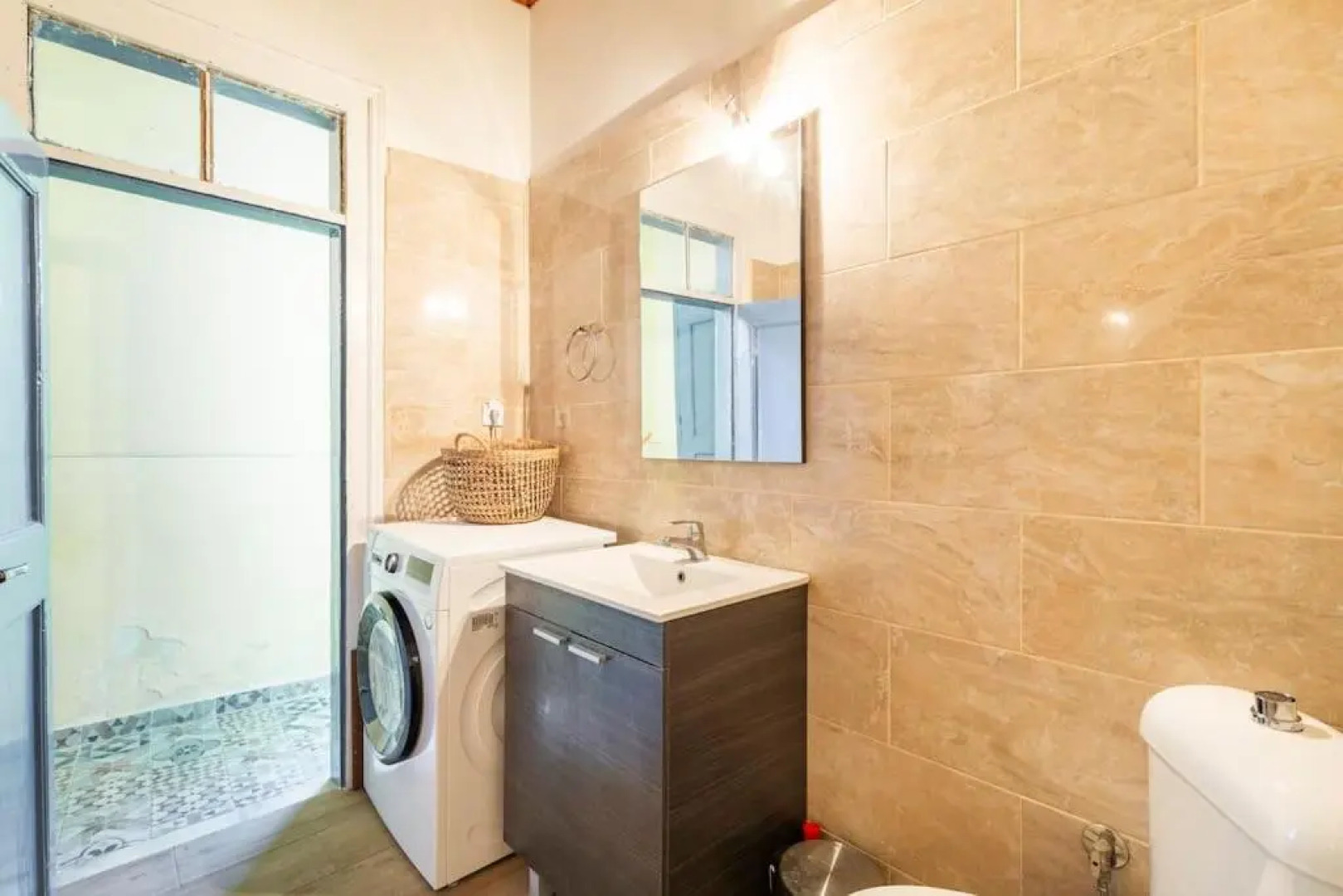 Traditional house at Koroni near beach