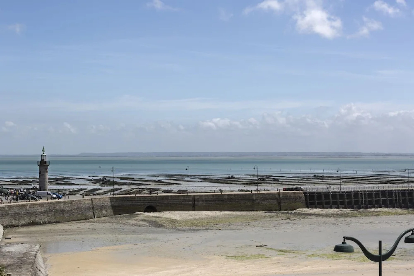 Cancale Port de la Houle vue Mer