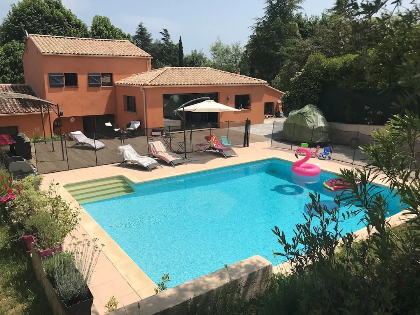 Belle villa 9 personnes avec piscine Roquefort les Pins