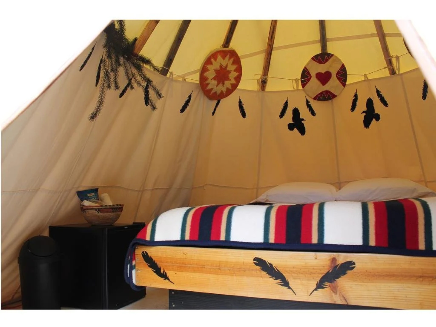 Black Feather Tipi Experience