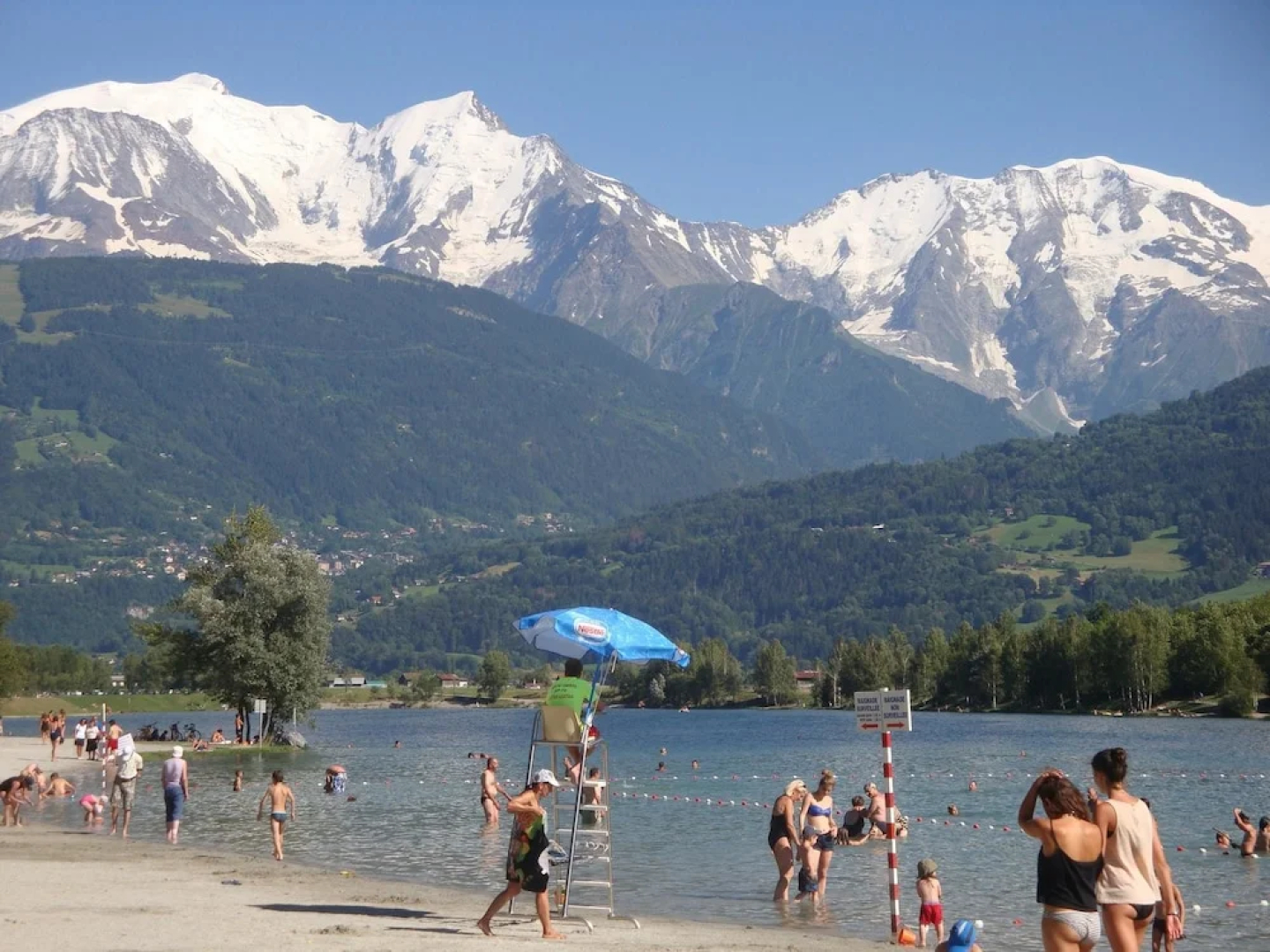 Studio in Praz-sur-arly, With Wonderful Mountain View and Enclosed Gar