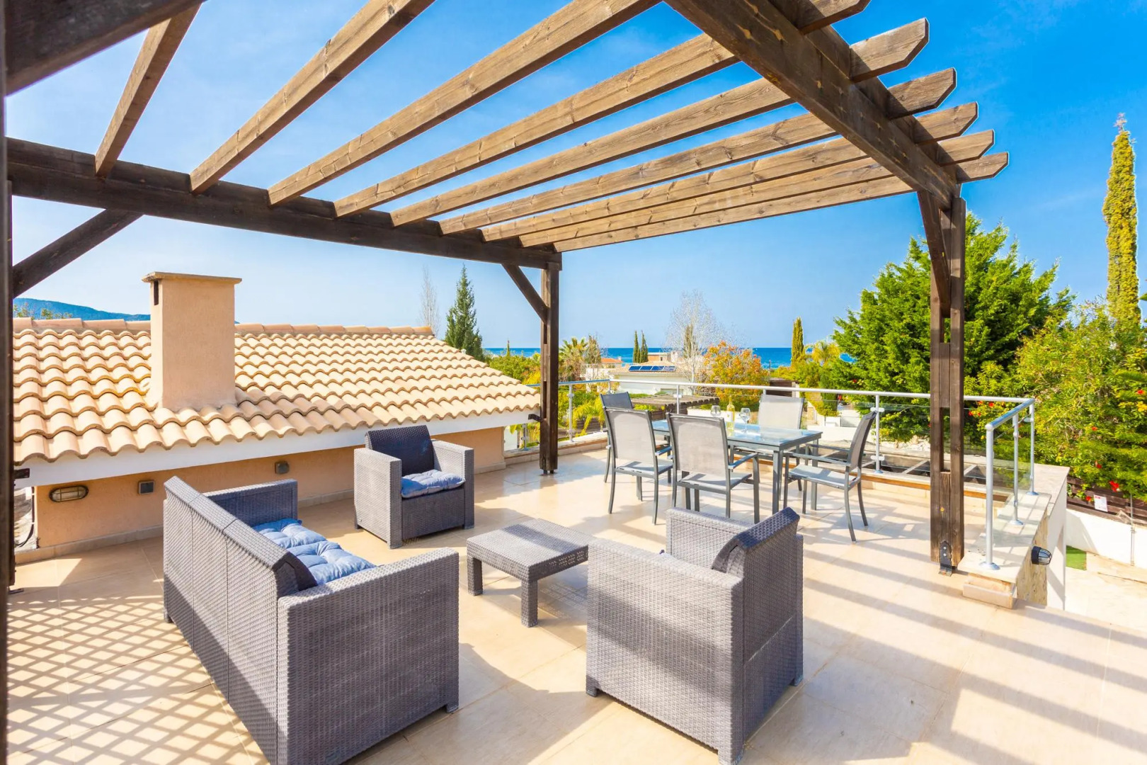 Villa Thalassa Large Private Pool Walk to Beach A C Wifi Car Not Required - 2346