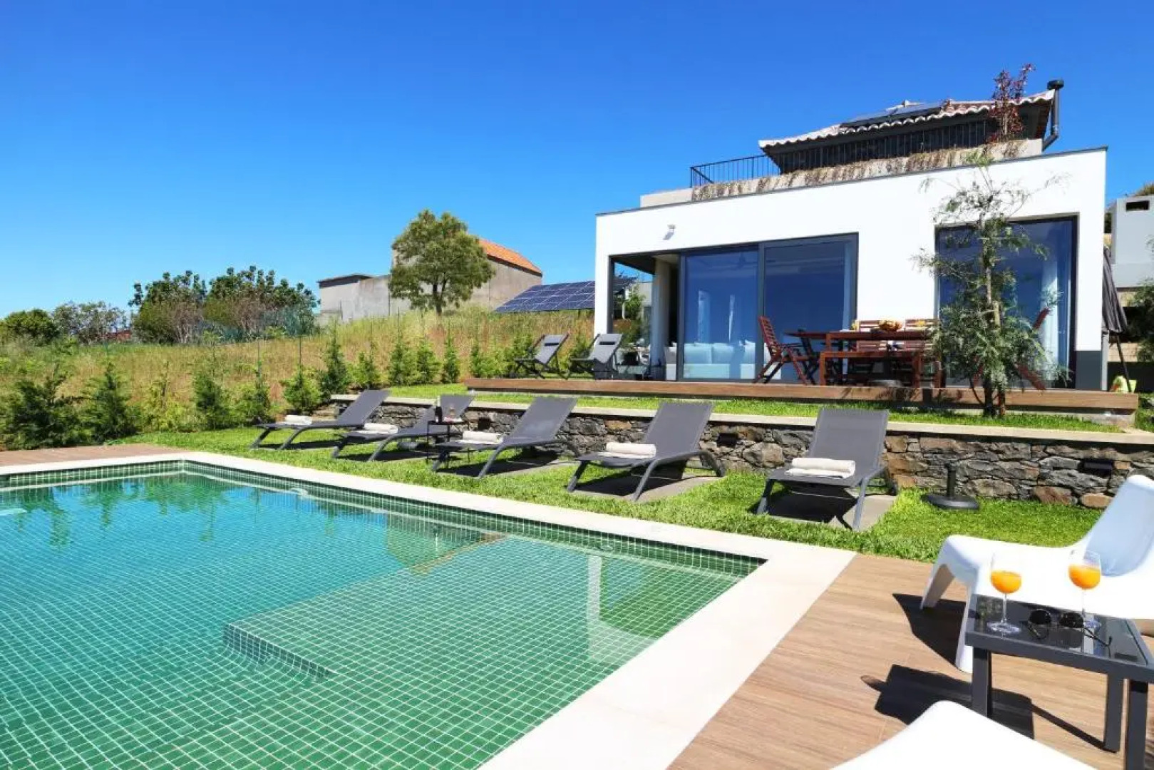 Beautiful Calheta Villa Villa Bella Vita 3 Bedrooms Stunning Sea Views Rural Setting