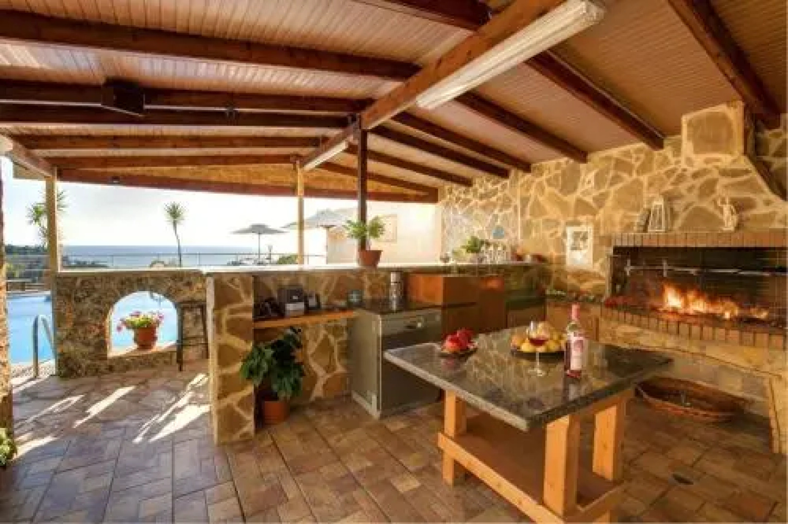 Paramonas Villa 0 Pool Air Con WiFi