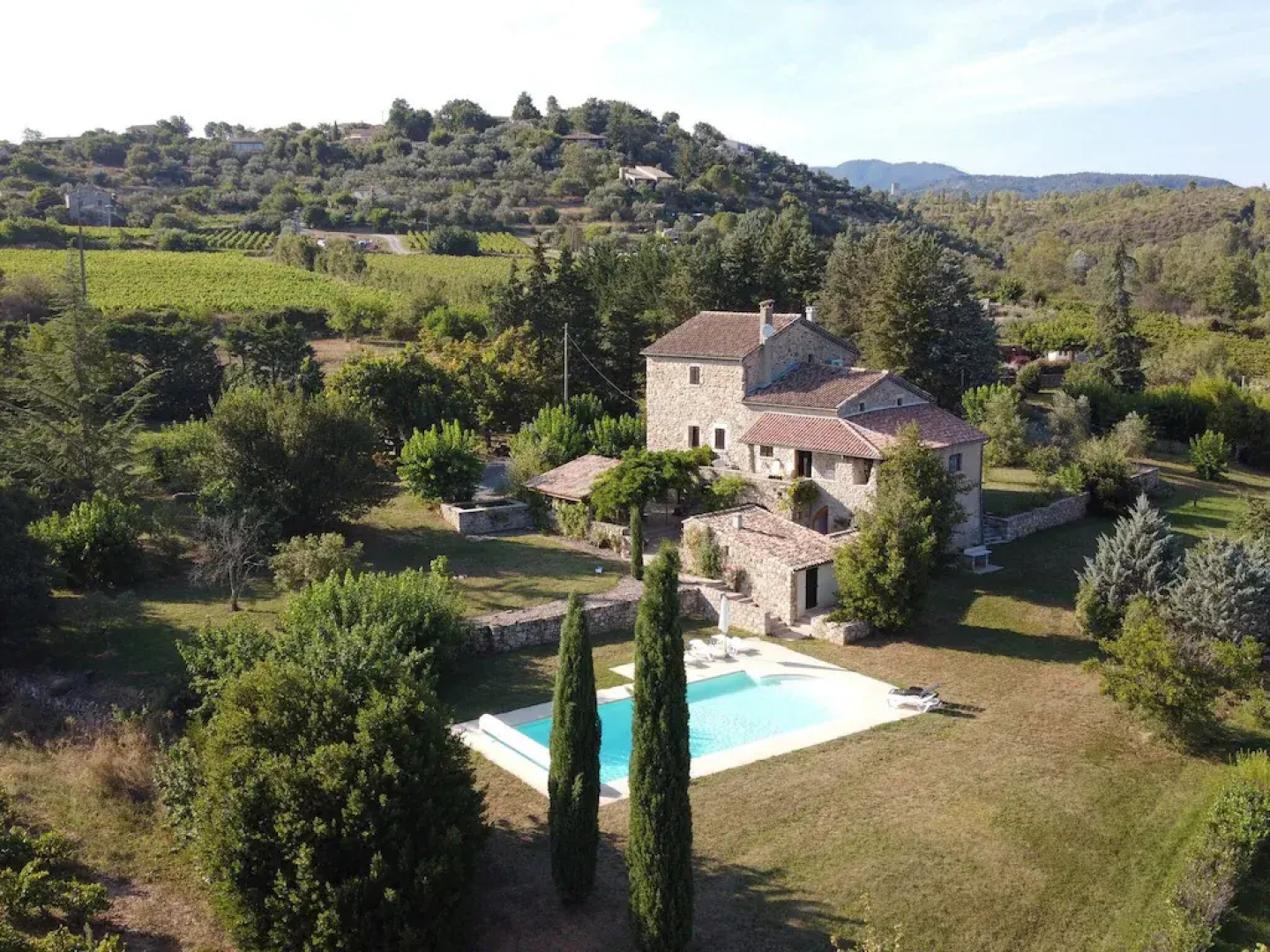 Restful Villa in Largentiere With Swimming Pool
