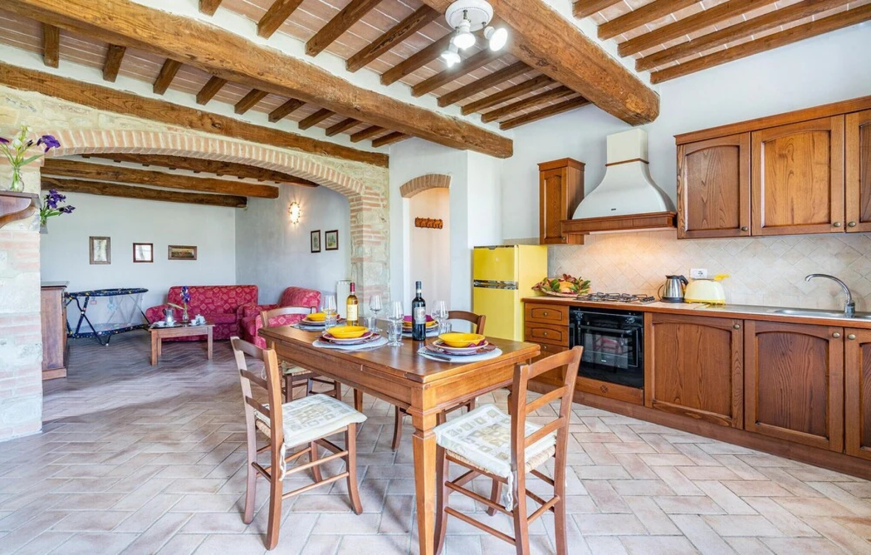 Awesome Apartment in Radicondoli Belforte 53030 With Outdoor Swimming Pool, Wifi and 2 Bedrooms