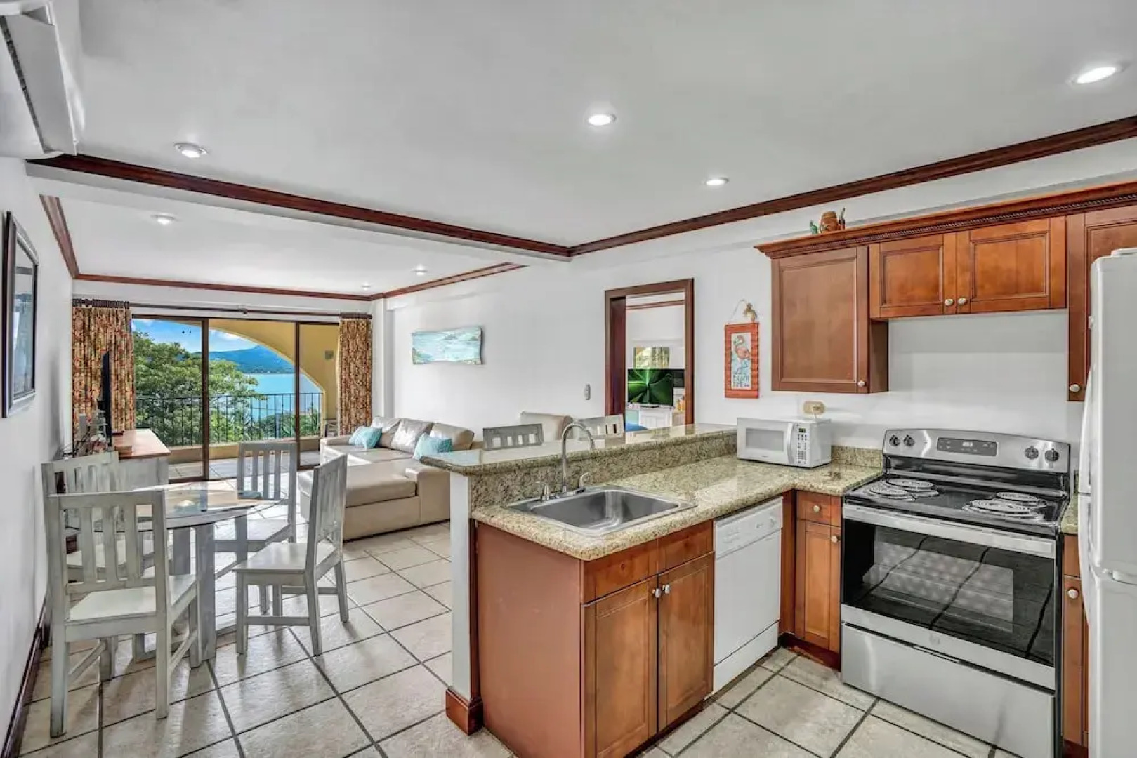 Newly Remodeled Flamingo Condo with Sweeping Ocean Views, Spacious Terrace & Walkable Location